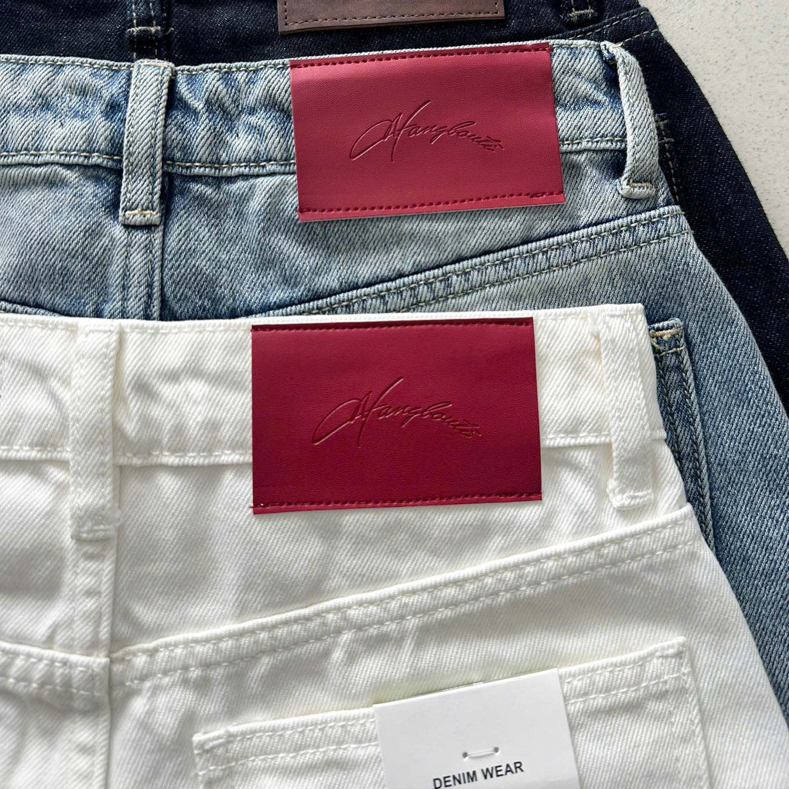 S3701- Short Jean lai nhỏ túi bầu
