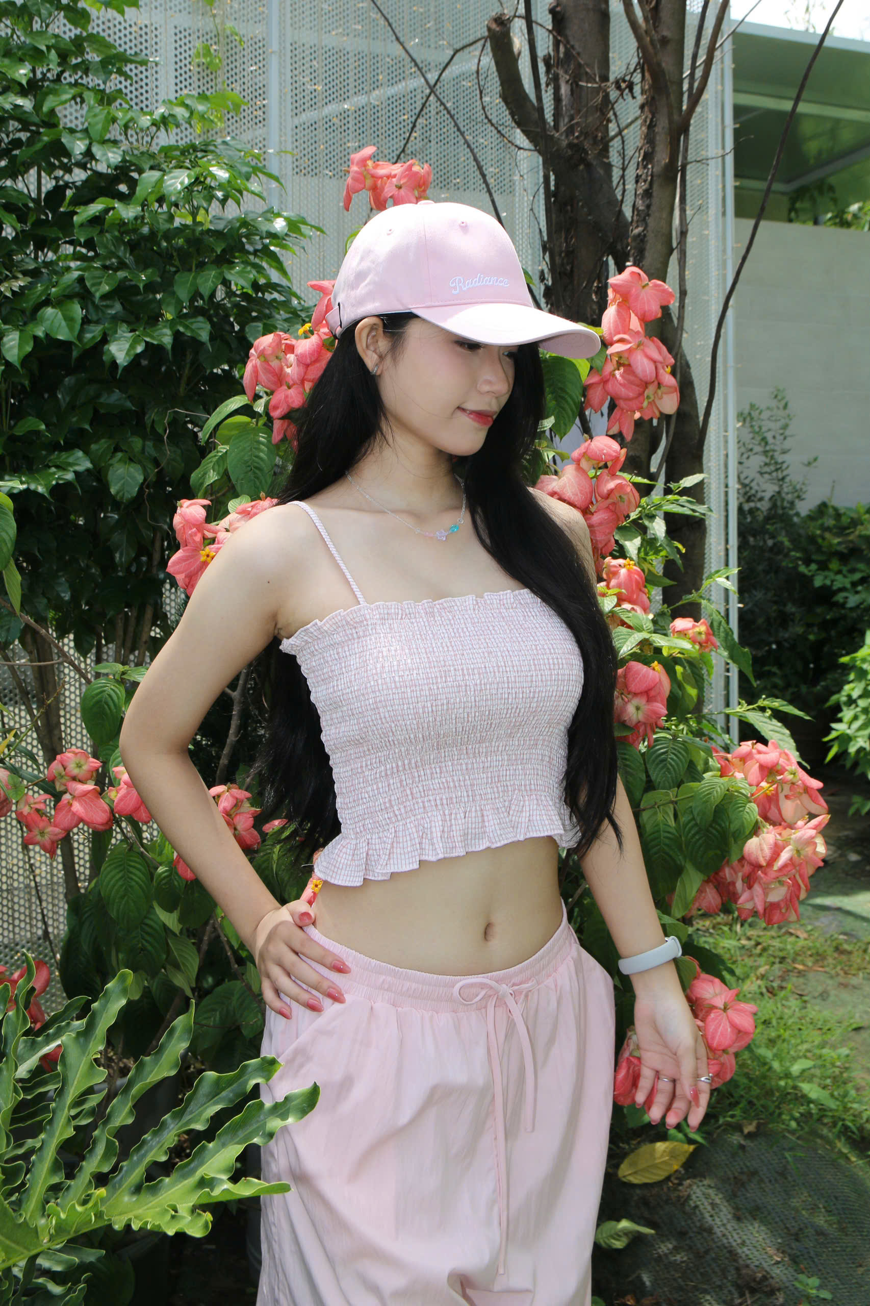 A29708- A 2 dây smocking thân