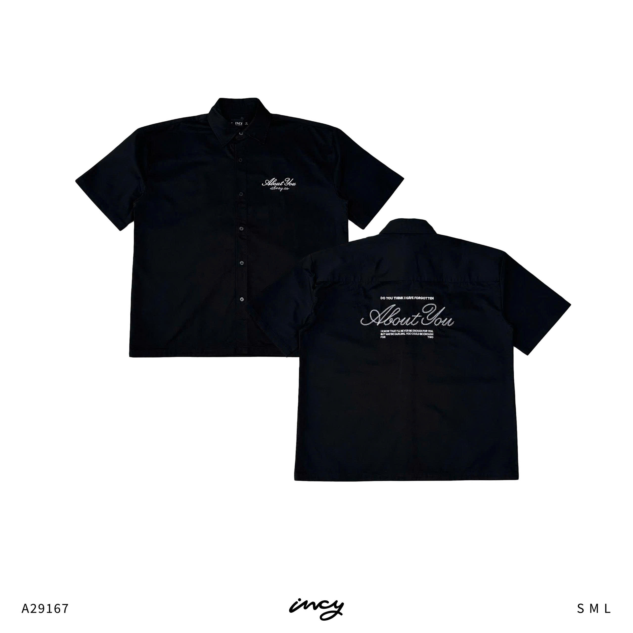 A29167- Áo smi nam TN thêu About You