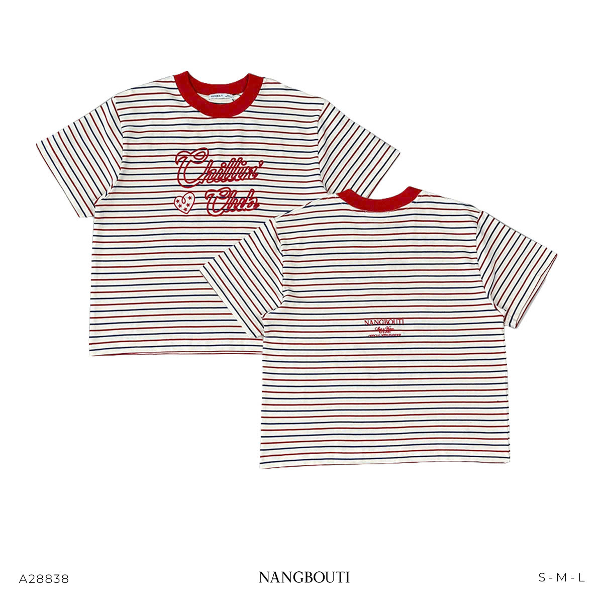 A28838 - A thun boxy thêu Chill