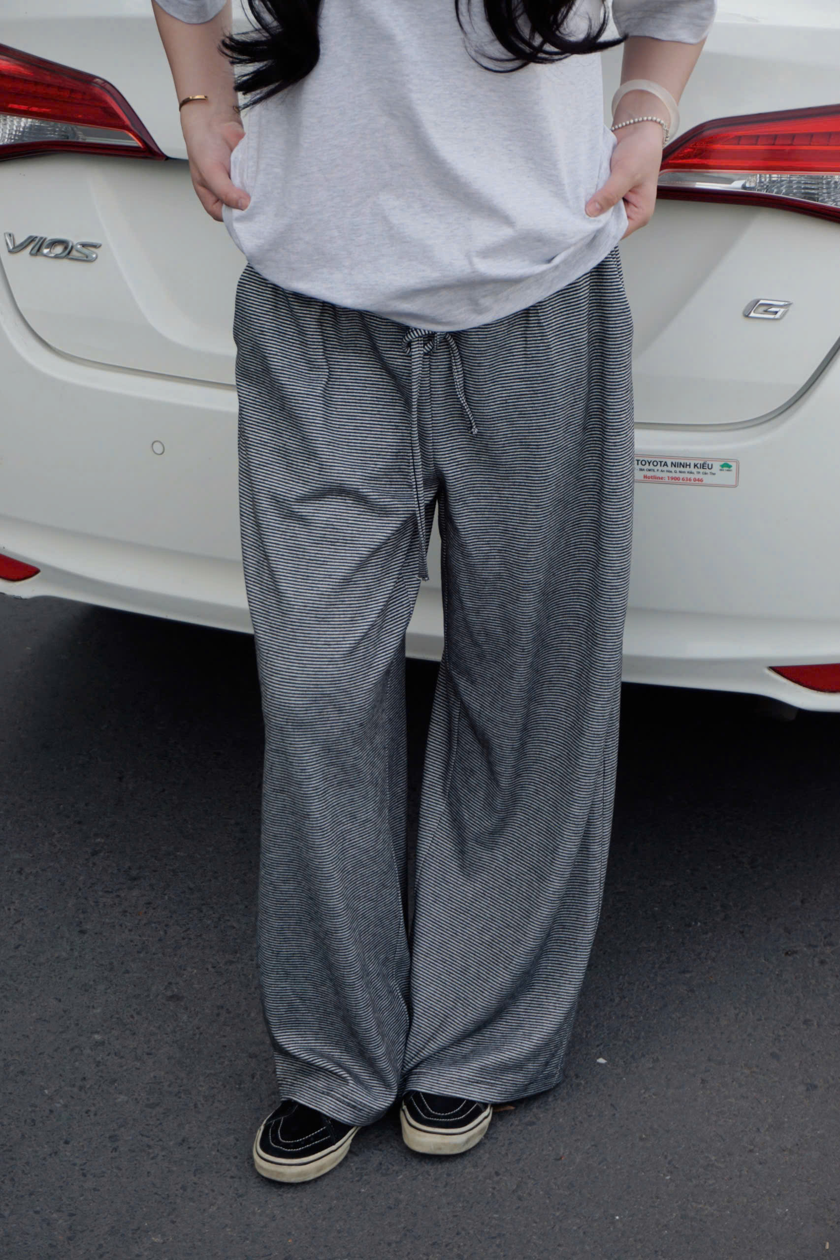 Q8732 - Q culottes thun sọc