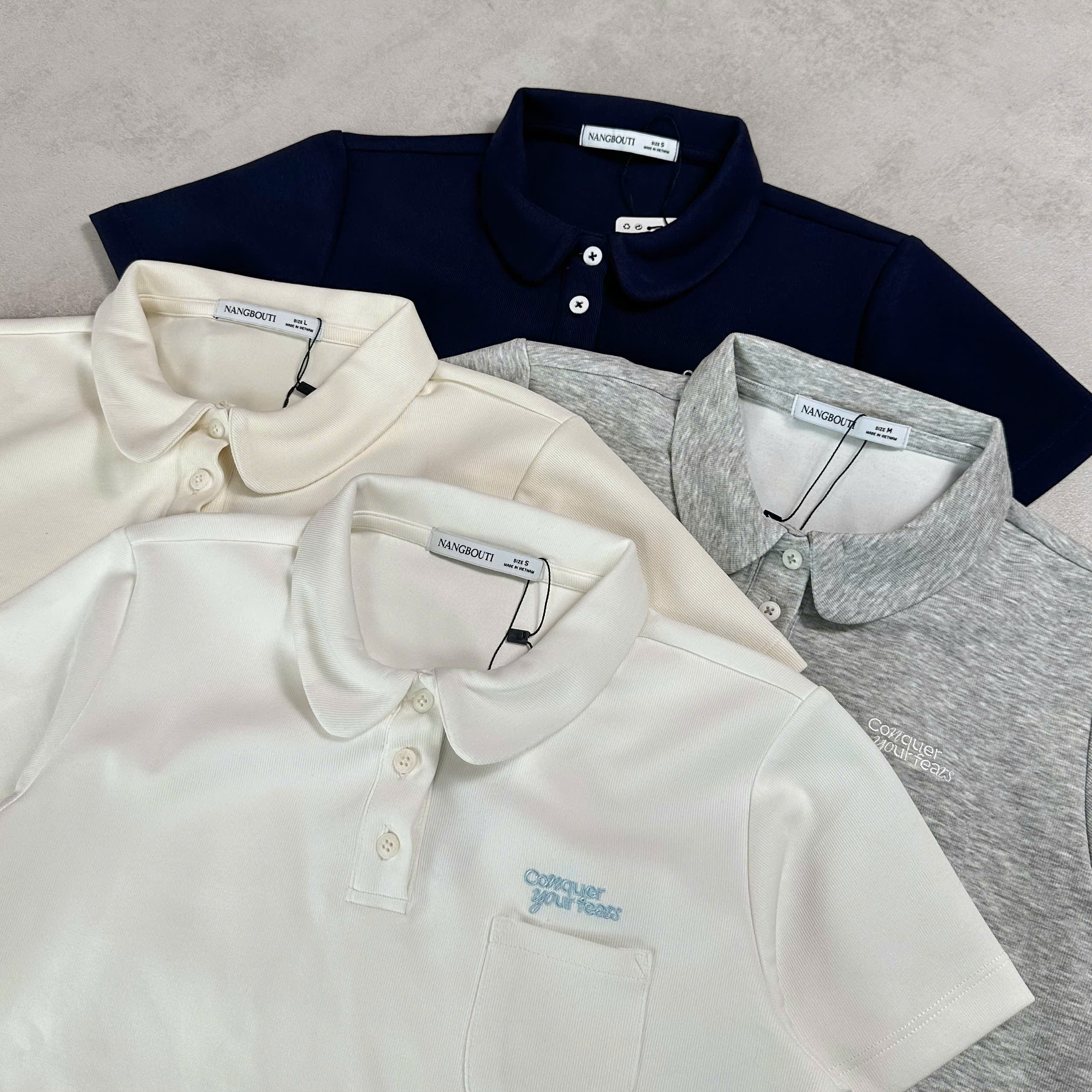 A28711 - A thun PL cổ sen thêu Conque