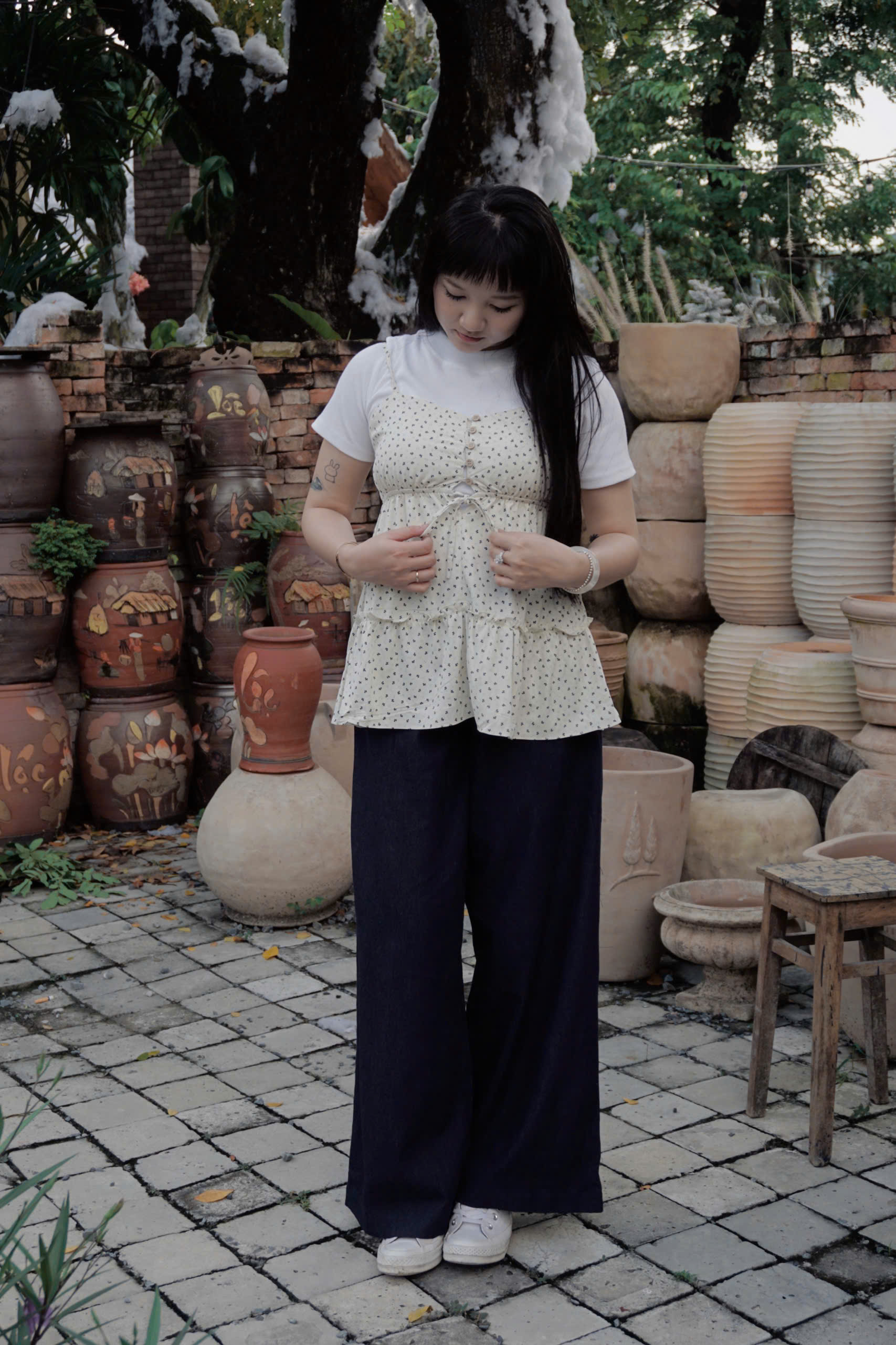 A29281 - A 2 dây buộc nơ