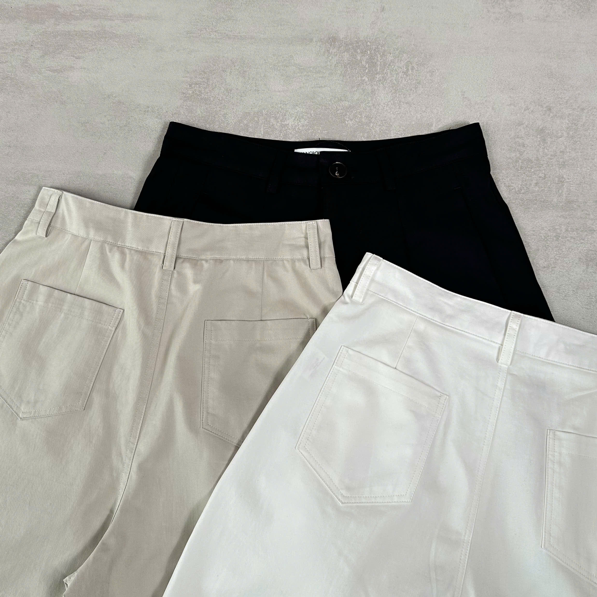 S3623 - S kaki lưng thun