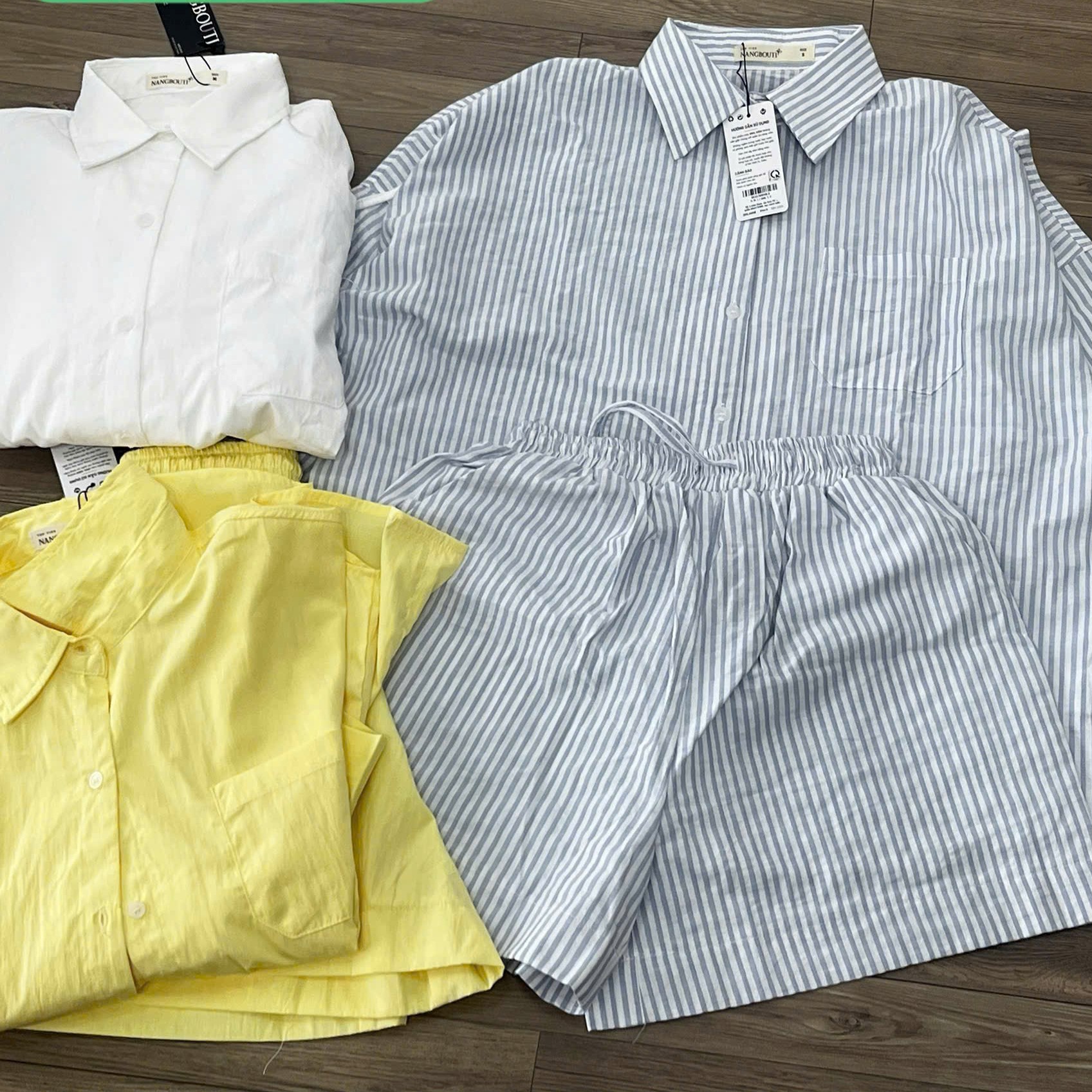 SE2130-	SE 2 món Áo Smi TD + quần short