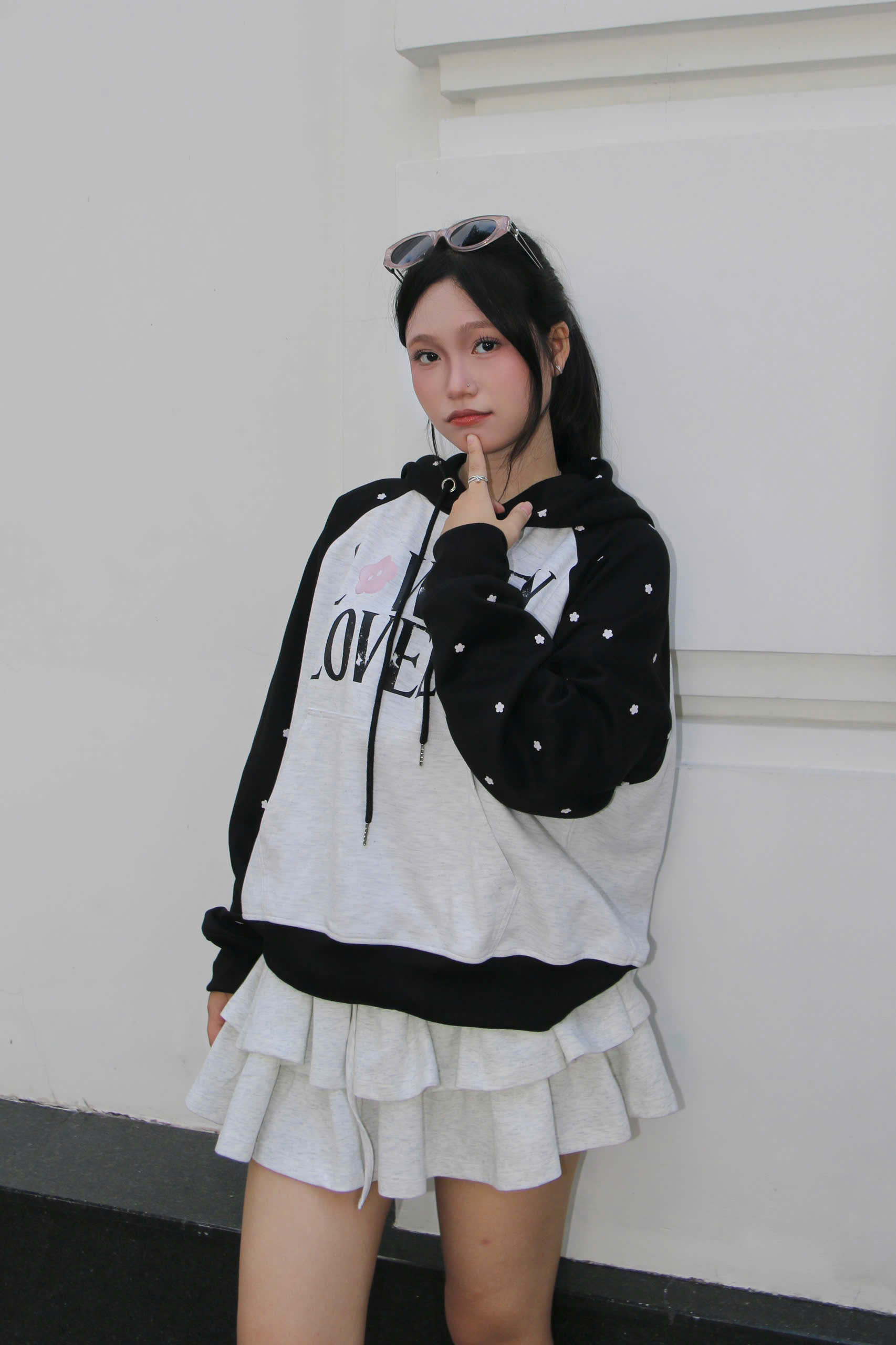 A30029- Áo hoodies raglan in Lowkey