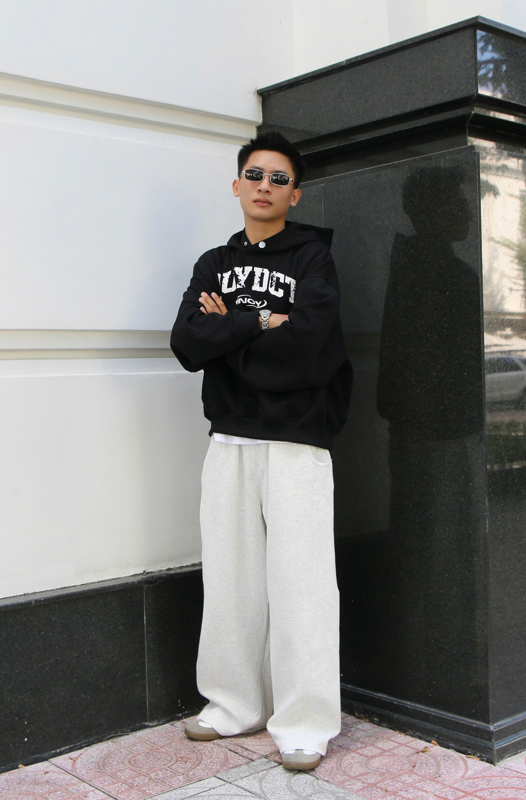 A29960- Áo hoodies nam in thêu Dreamchaser