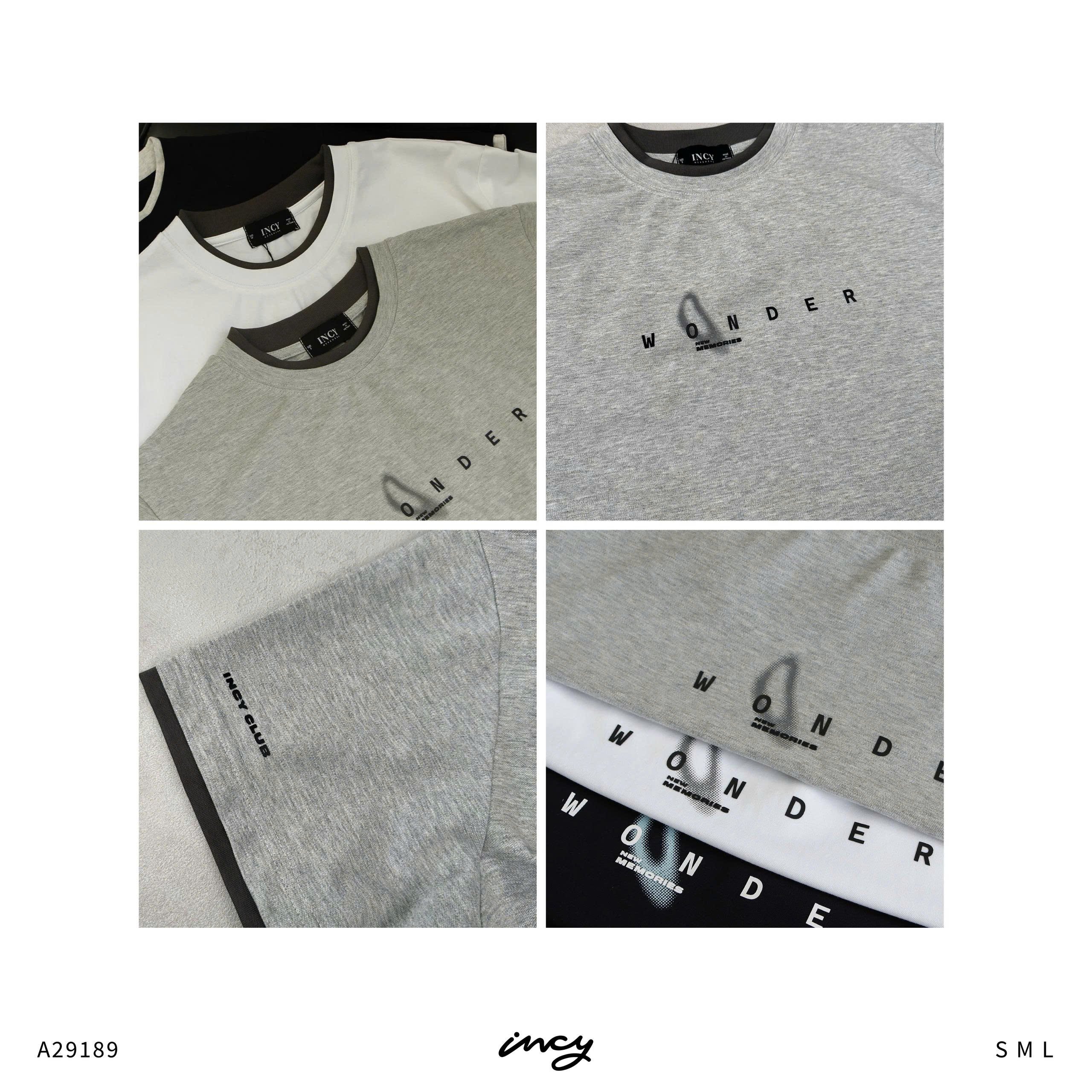 A29189-Áo thun nam phối in wo