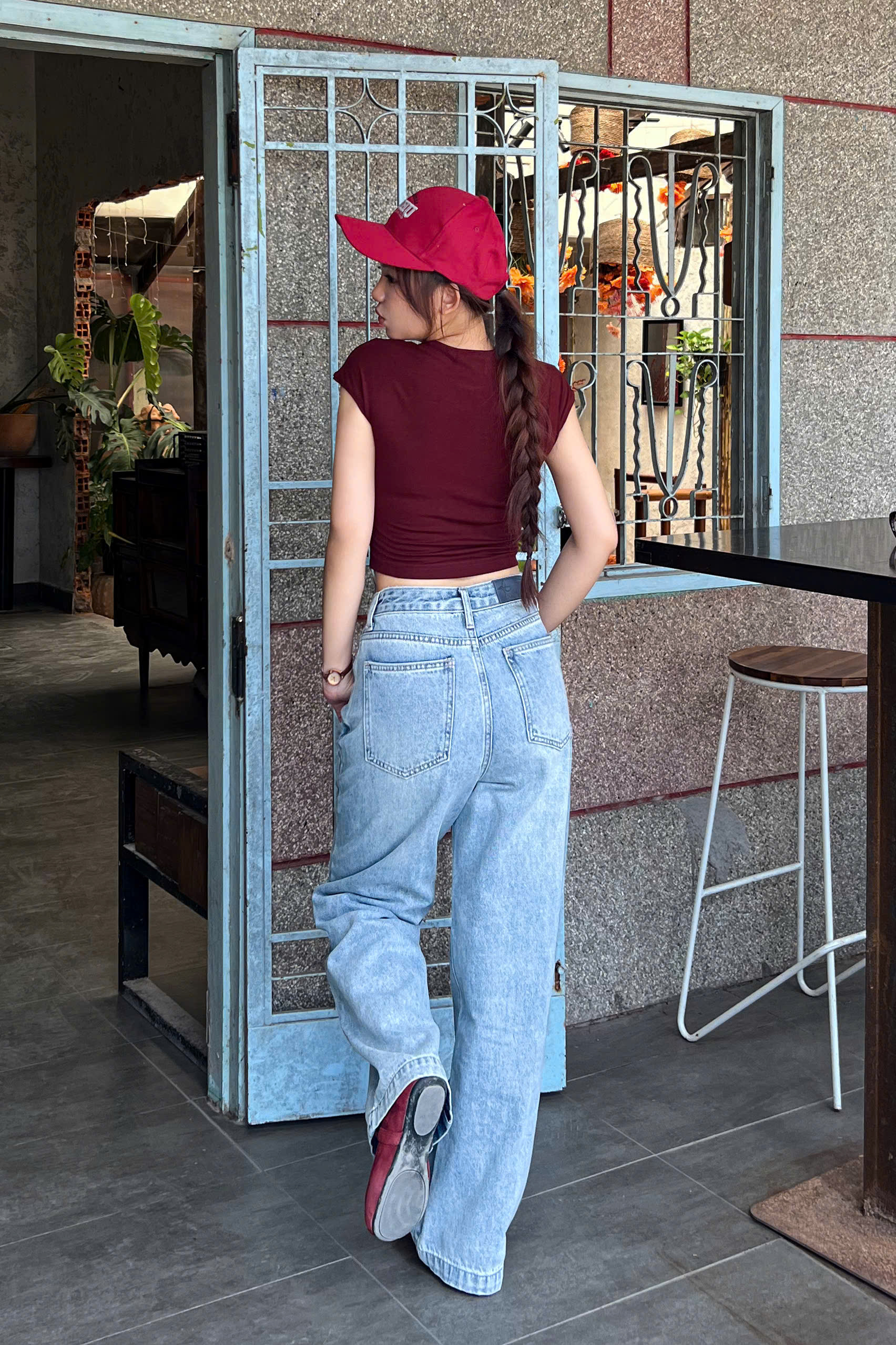 Q8787 - Q Culottes J túi bầu rã túi