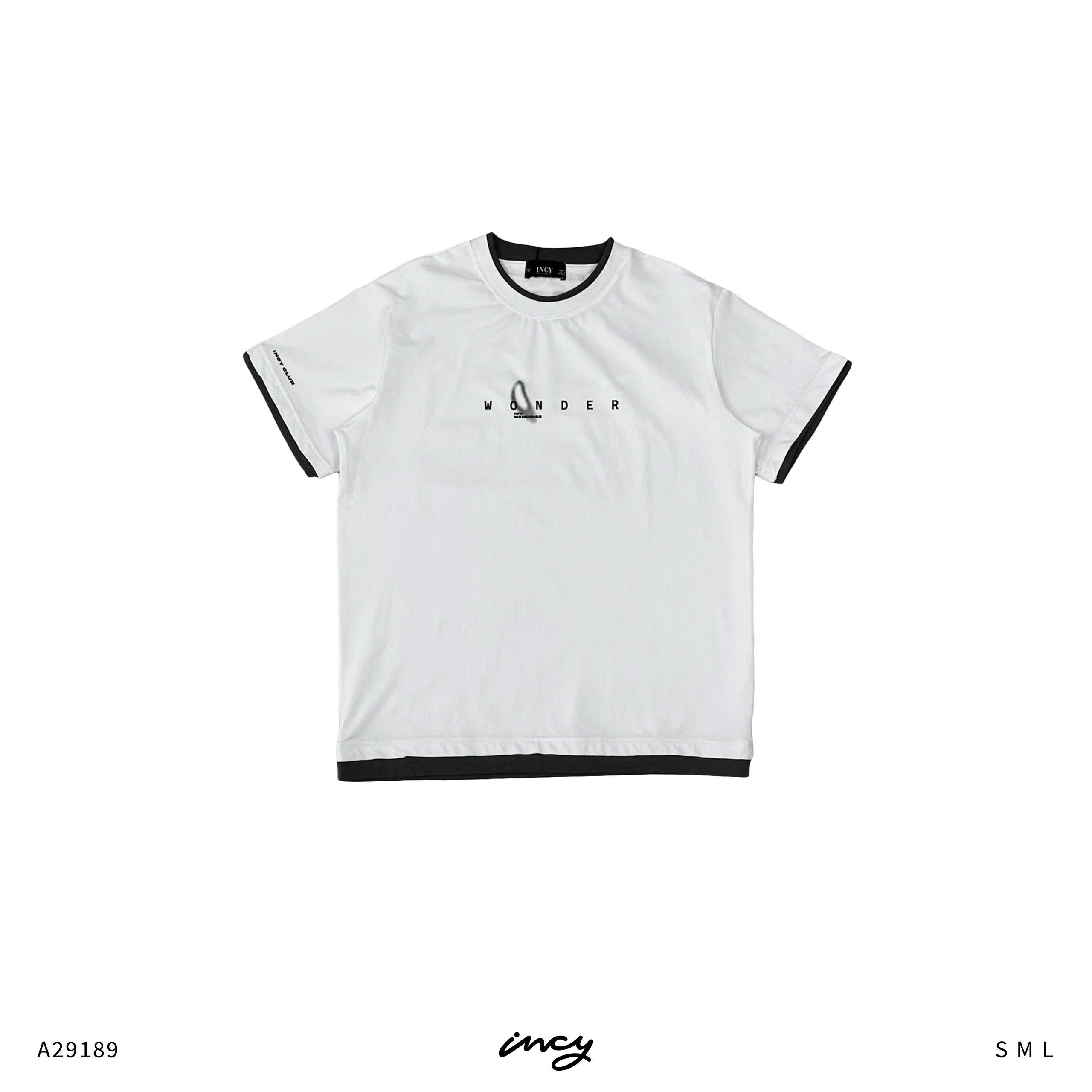 A29189-Áo thun nam phối in wo