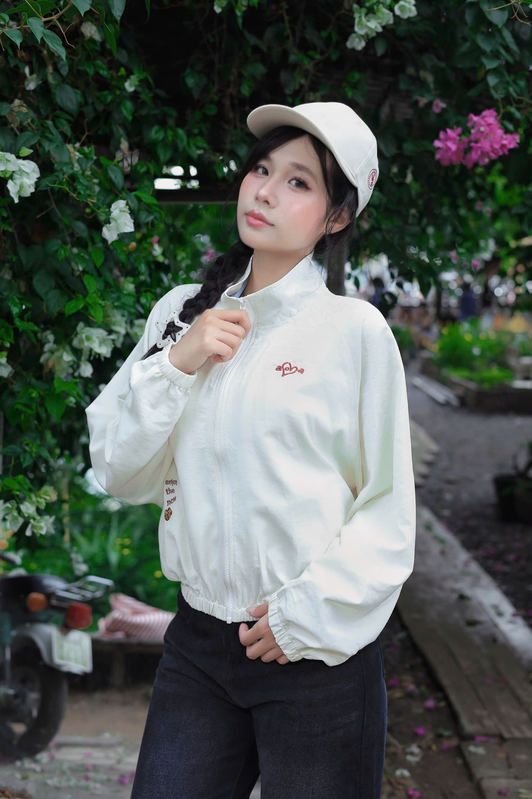K3309 - K dù thêu Aloha