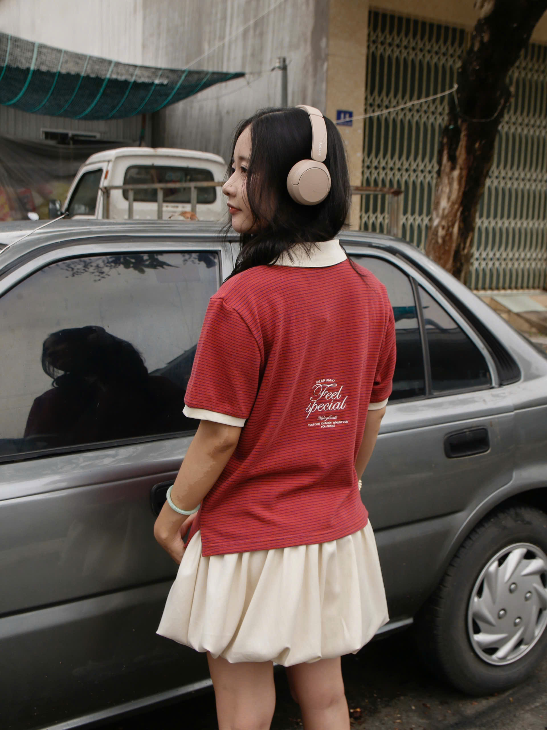 A29119 - A PL sọc phối thêu Fell