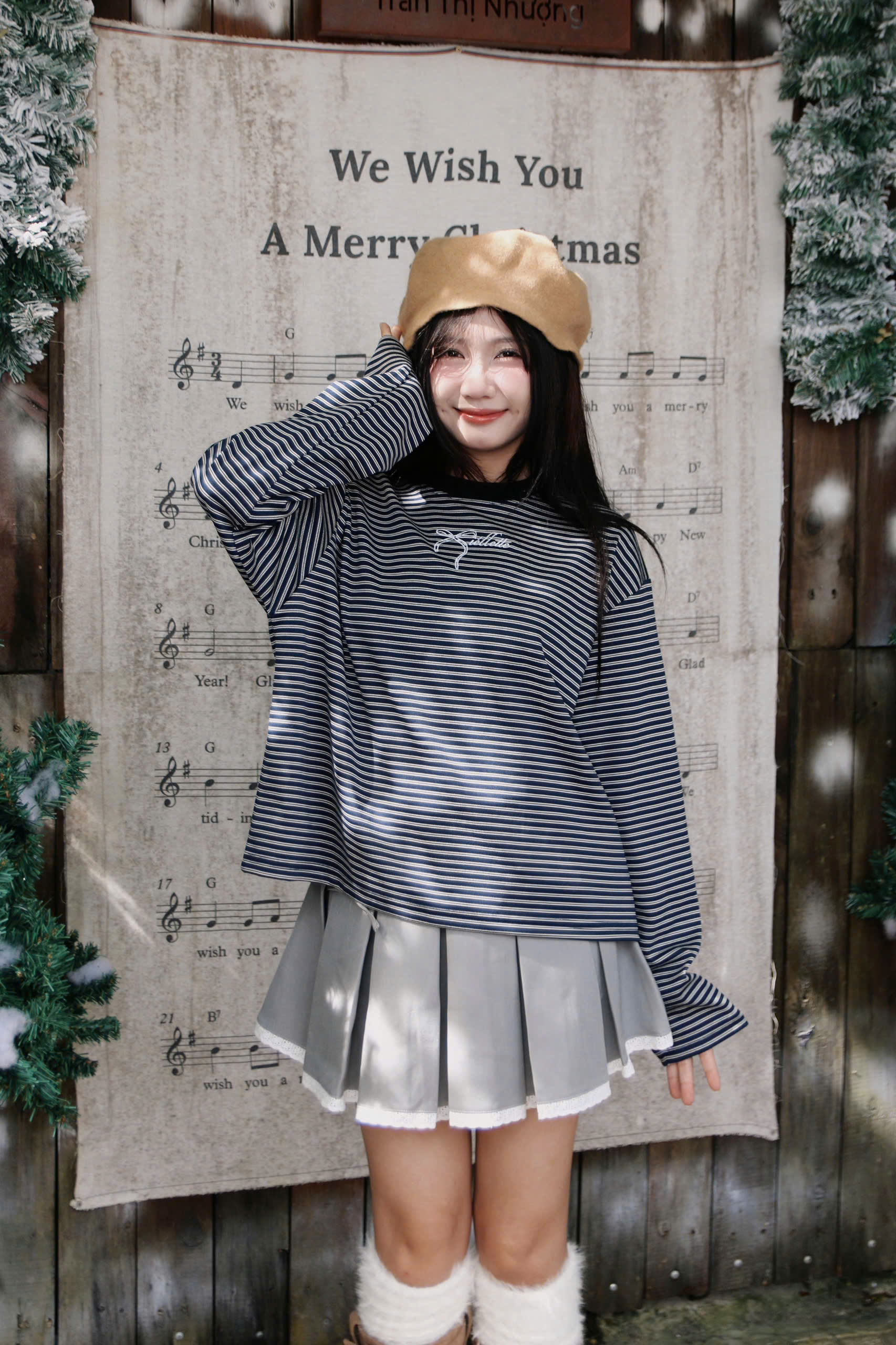 A29320 - A thun sọc TD thêu Iellette