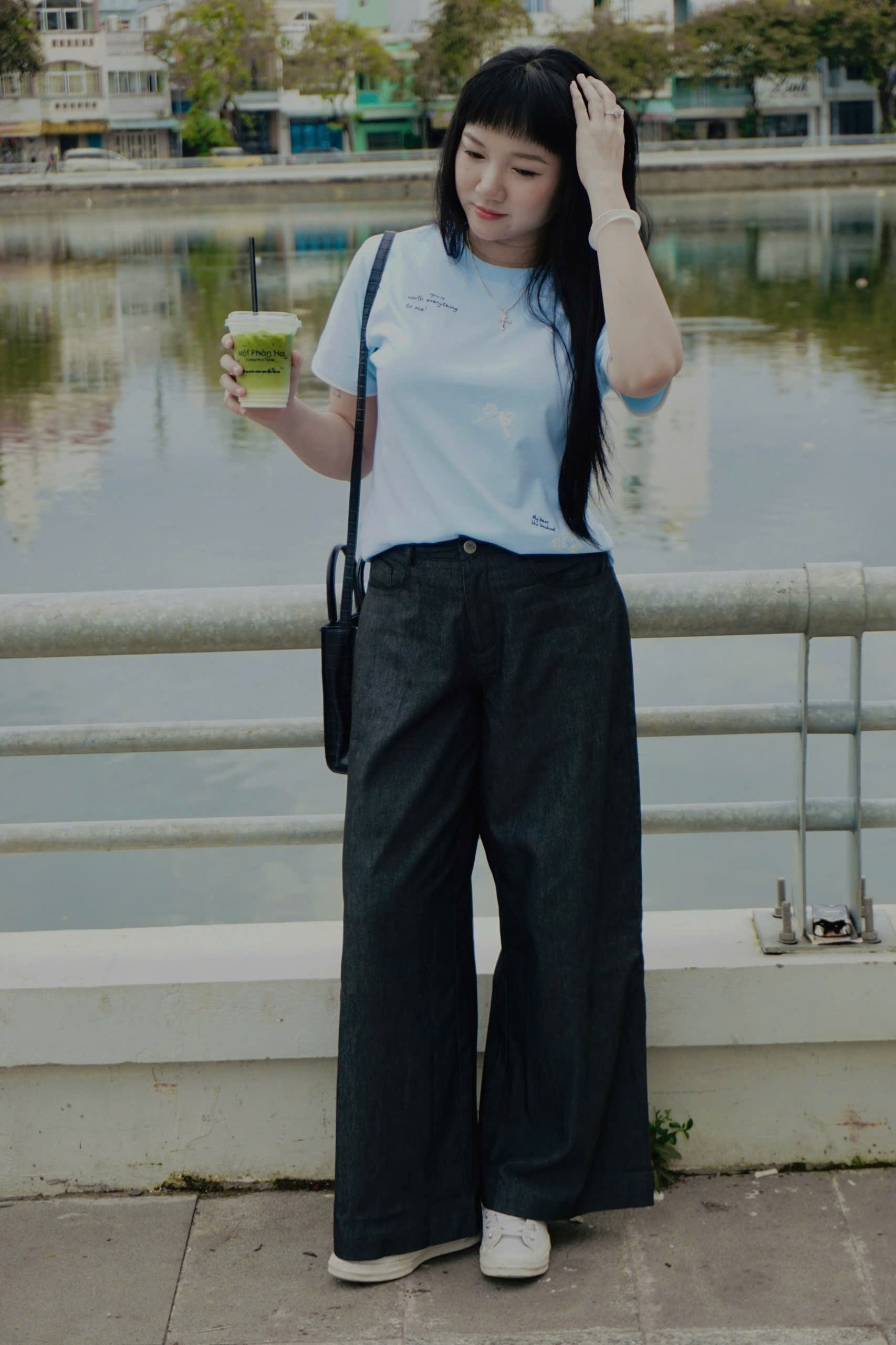 Q8696 - Q dài culottes túi bầu