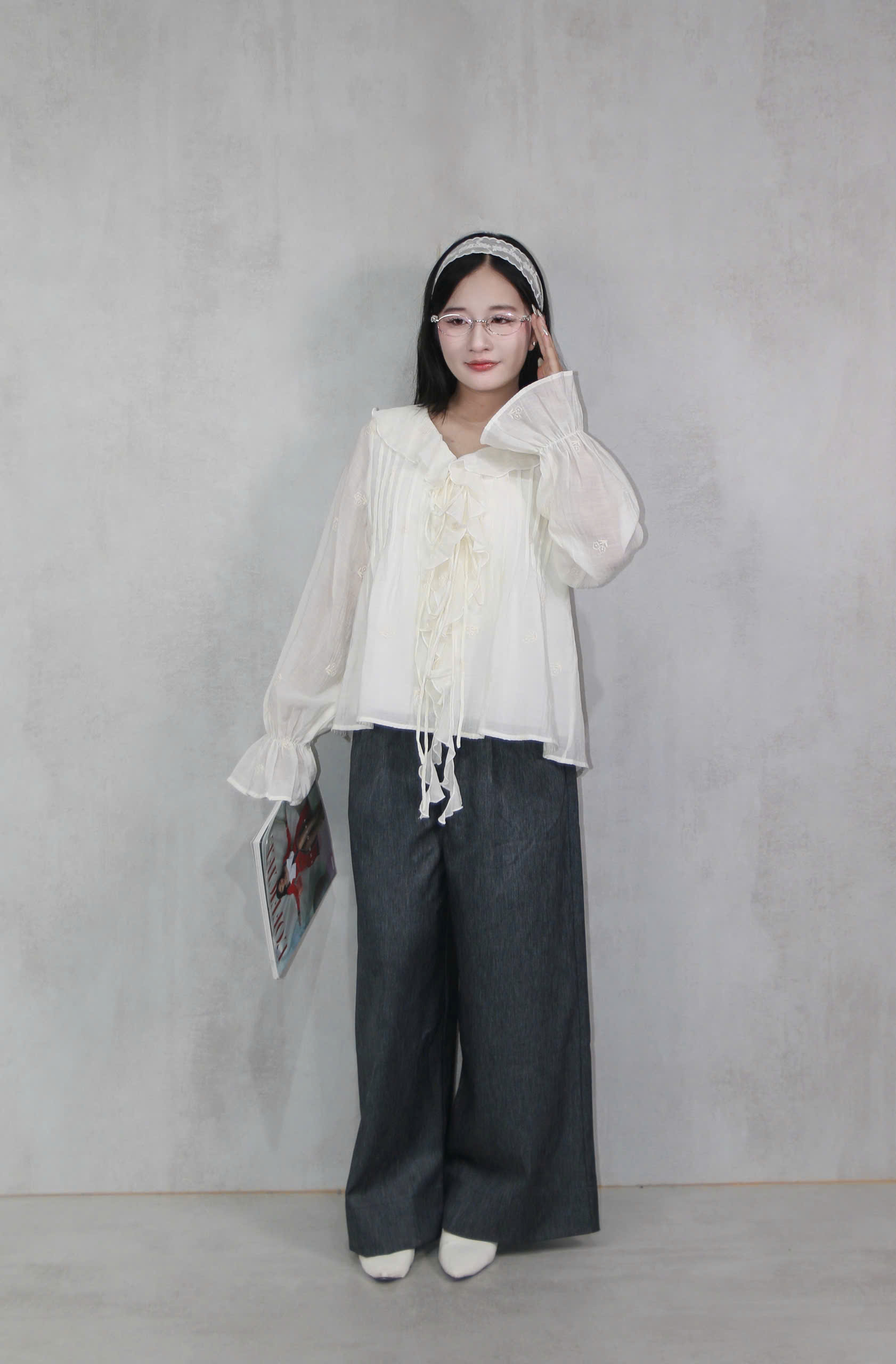 Q8779 - Q culottes 2 nút