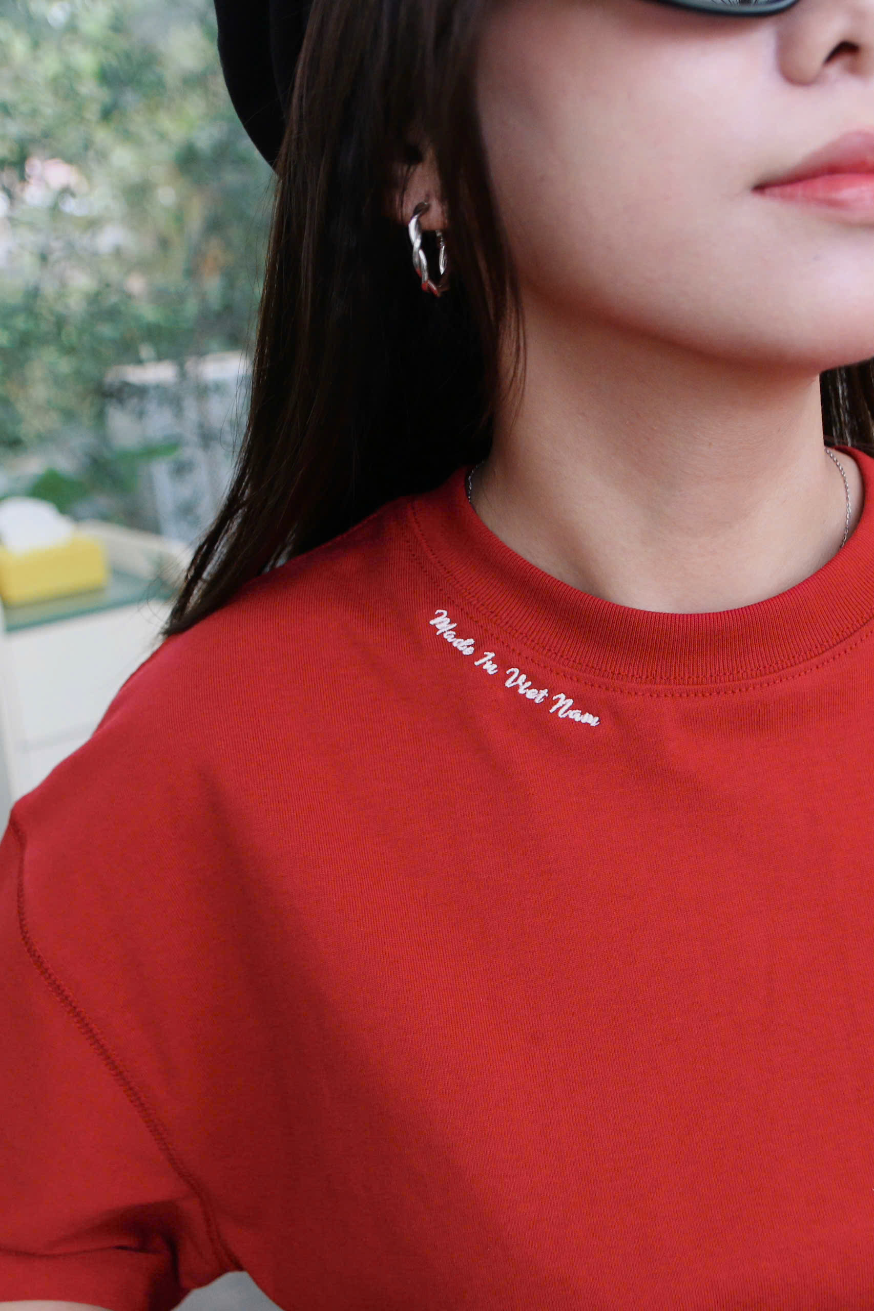 A29314 - A thun boxy thêu NB Made in VN