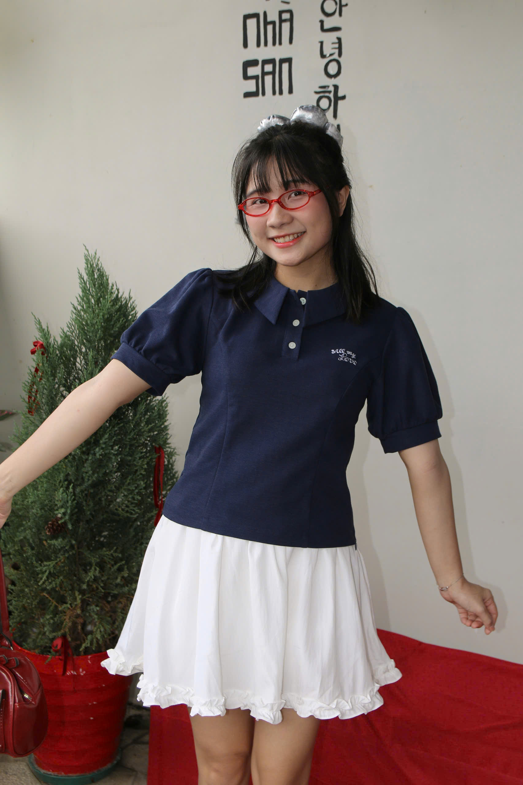 A29105 - A thun PL tay búp thêu All my love