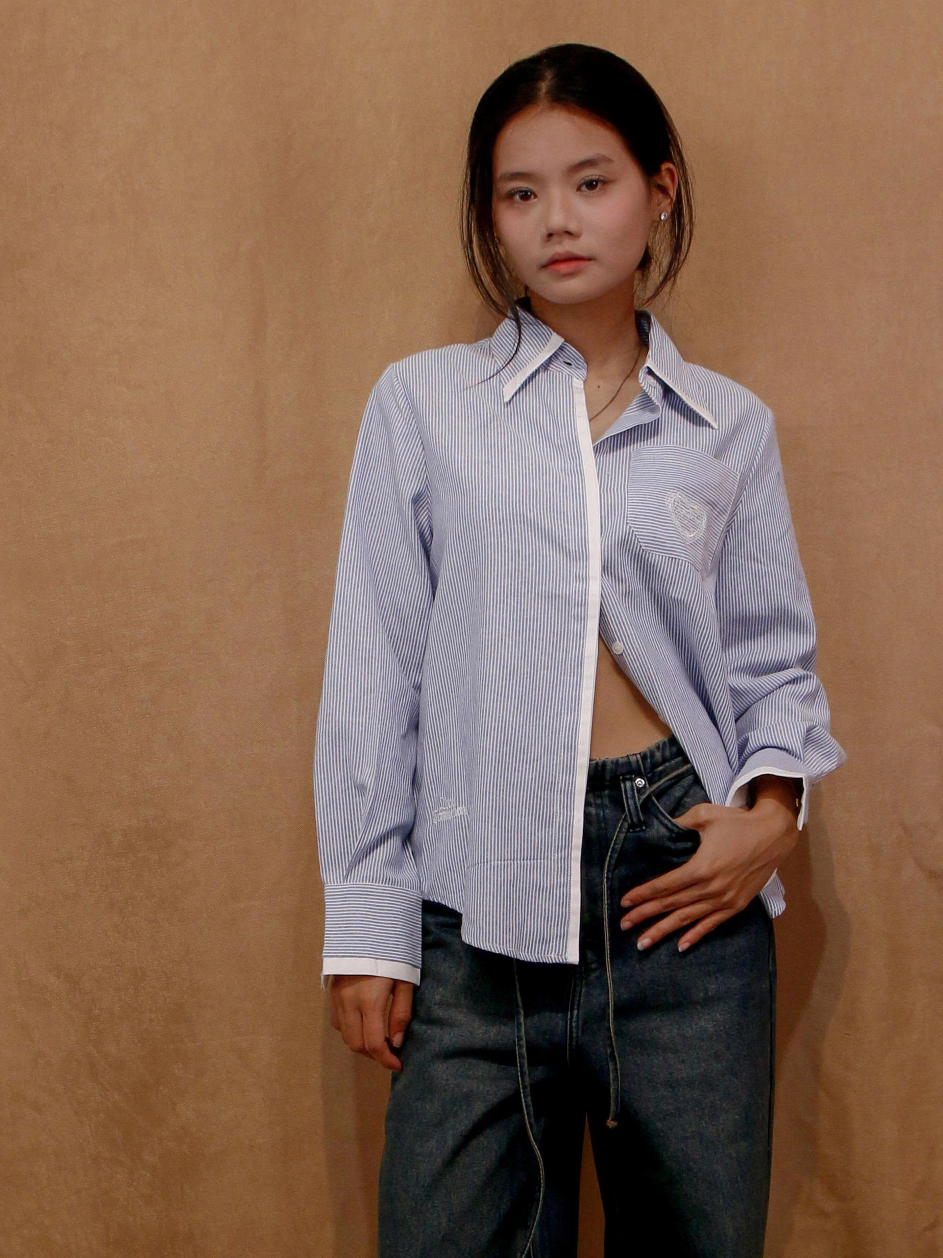 A28841 - A smi TD phối thêu trái tim