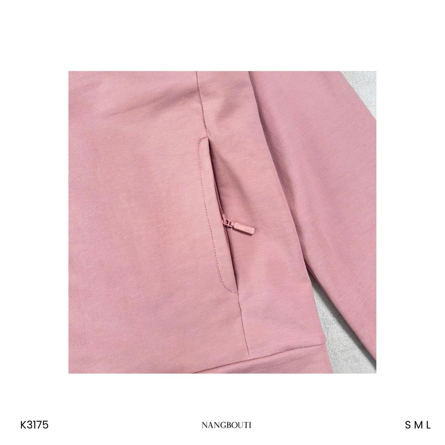 K3175 - K thun form ôm có nón thêu eyes