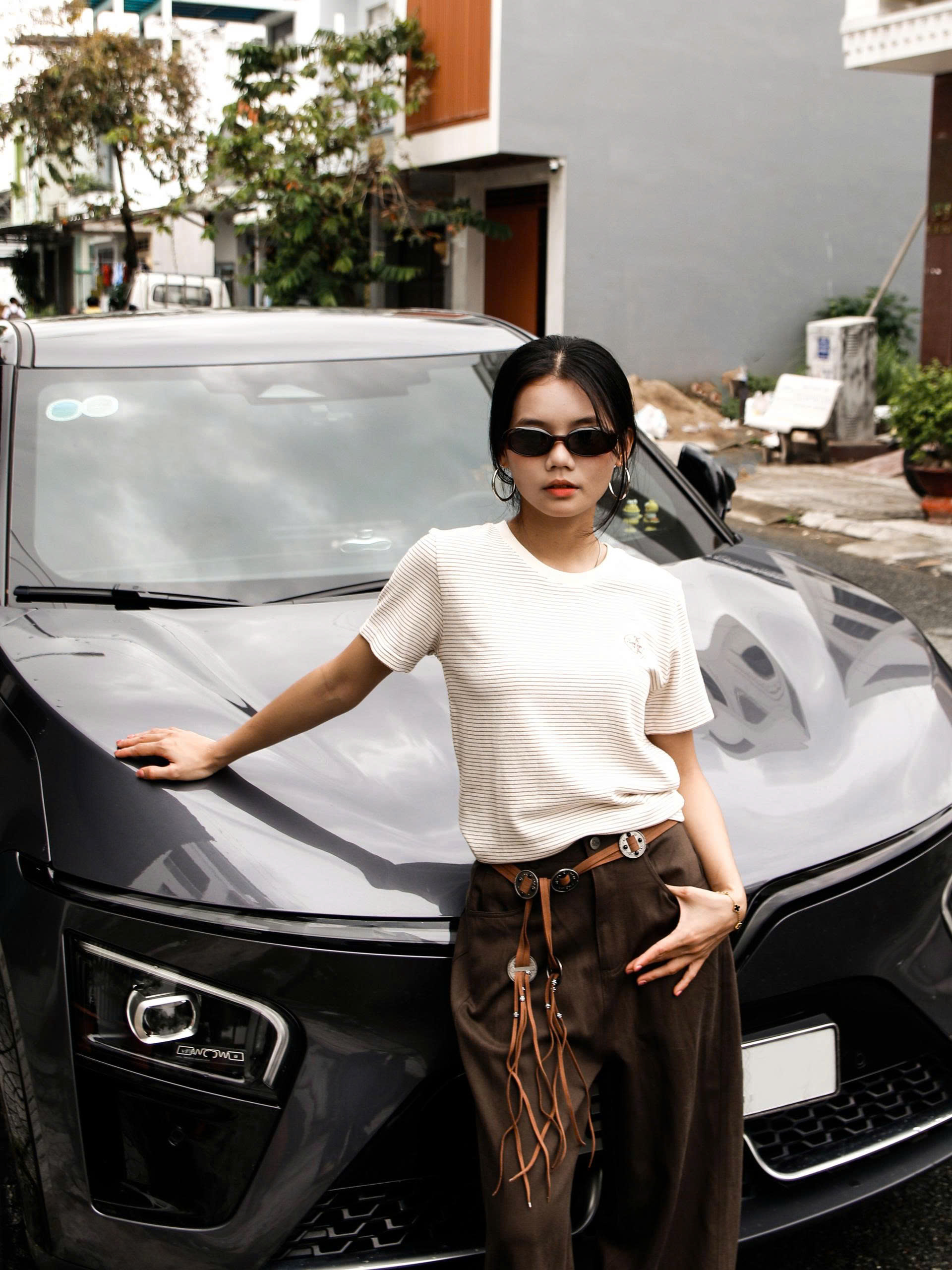 A29120 - A thun sọc thêu trái tim