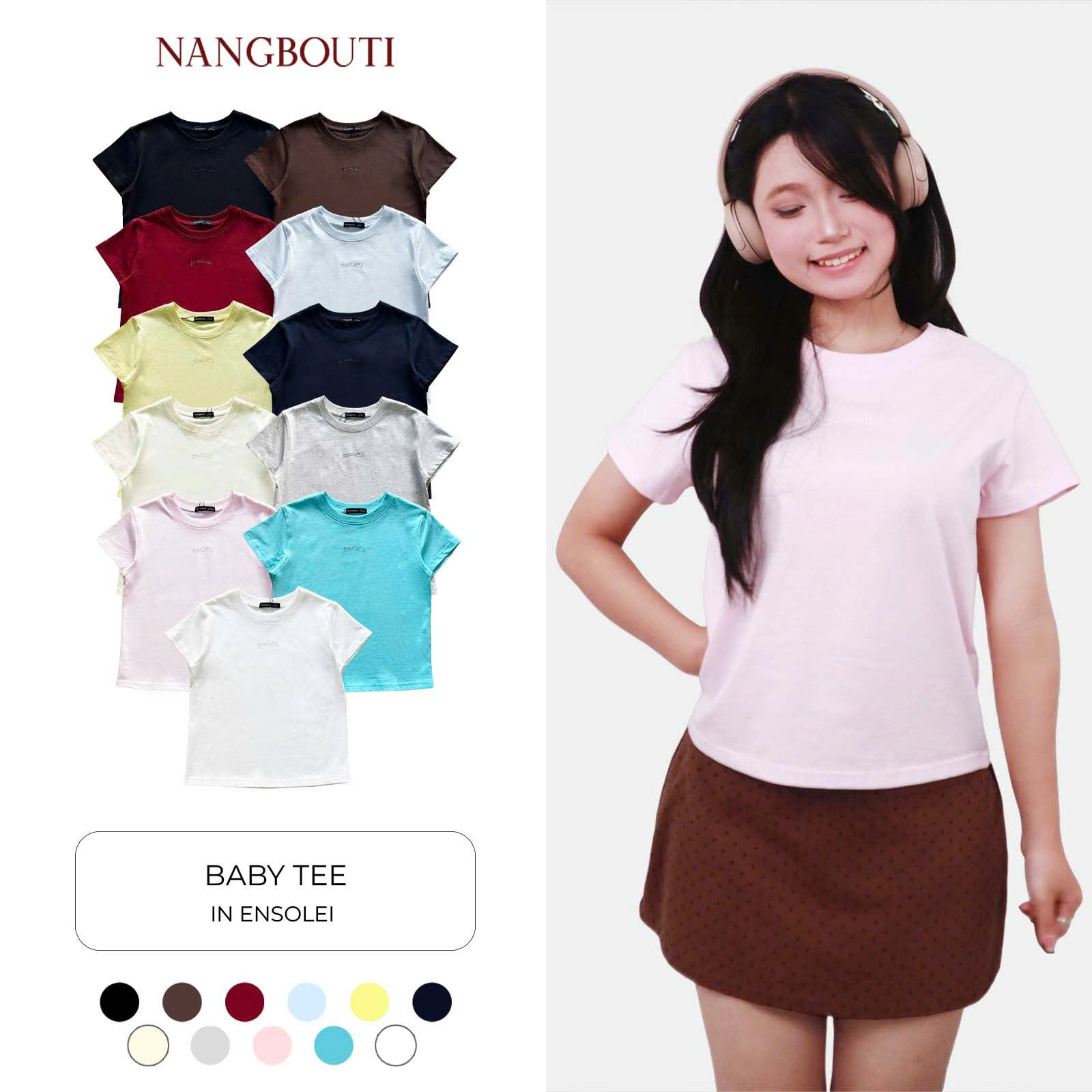 A29976 - Áo thun Babytee in Ensolei