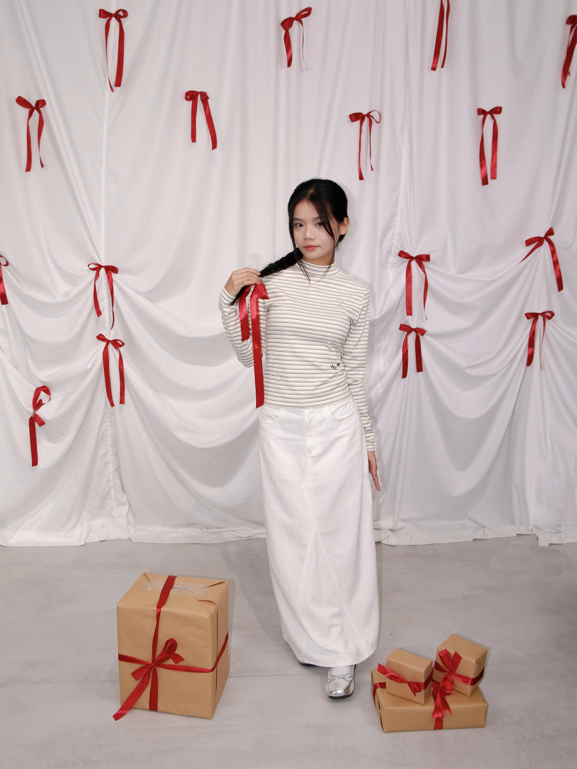 V4011 - V kaki dài rã xéo