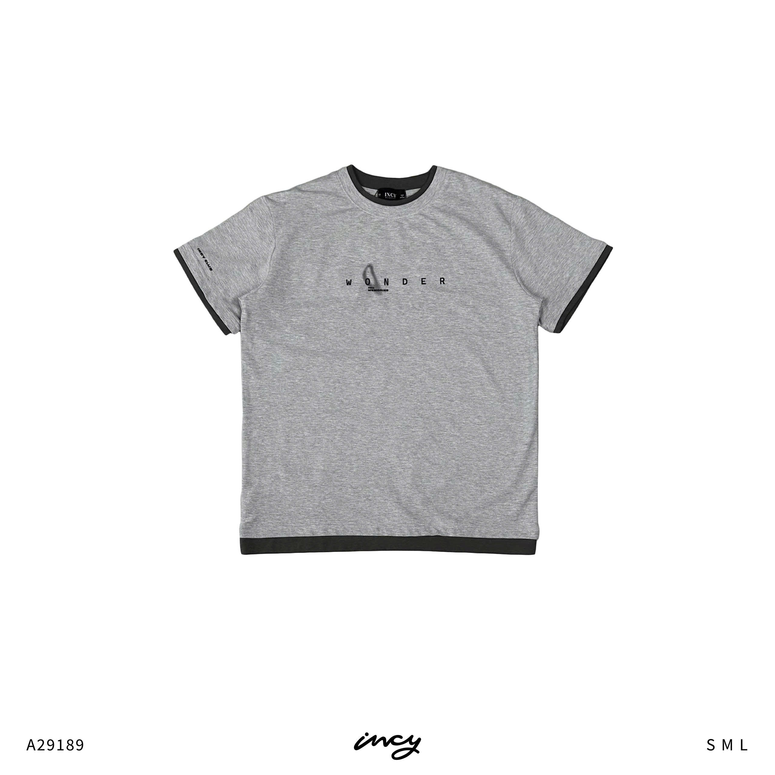 A29189-Áo thun nam phối in wo