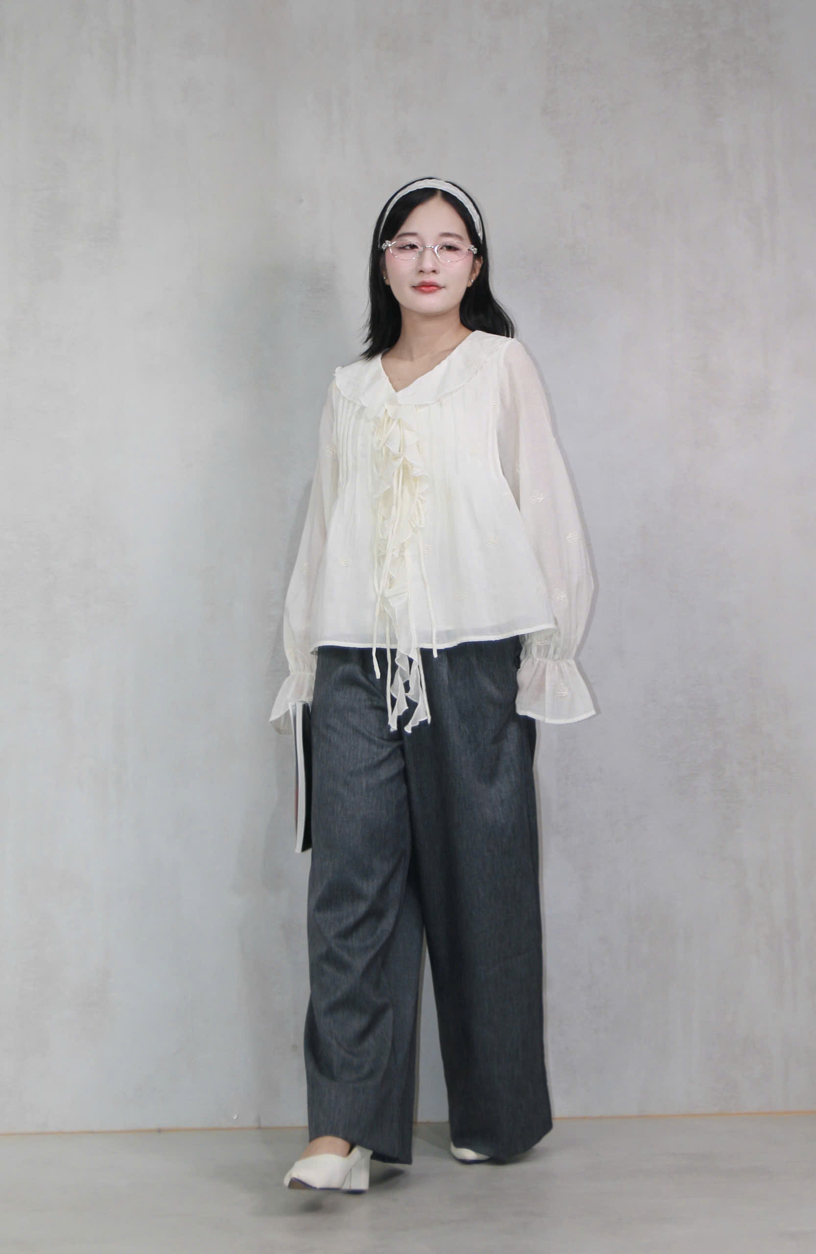 Q8779 - Q culottes 2 nút