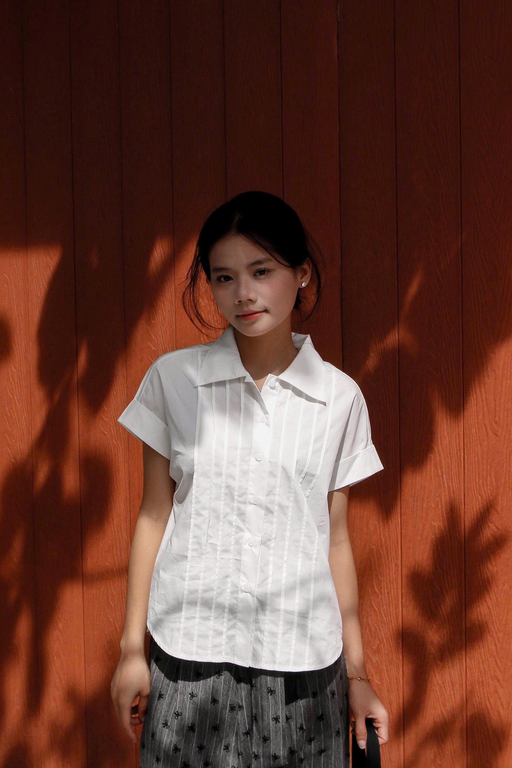 A29124- A smi xăn tay xếp li