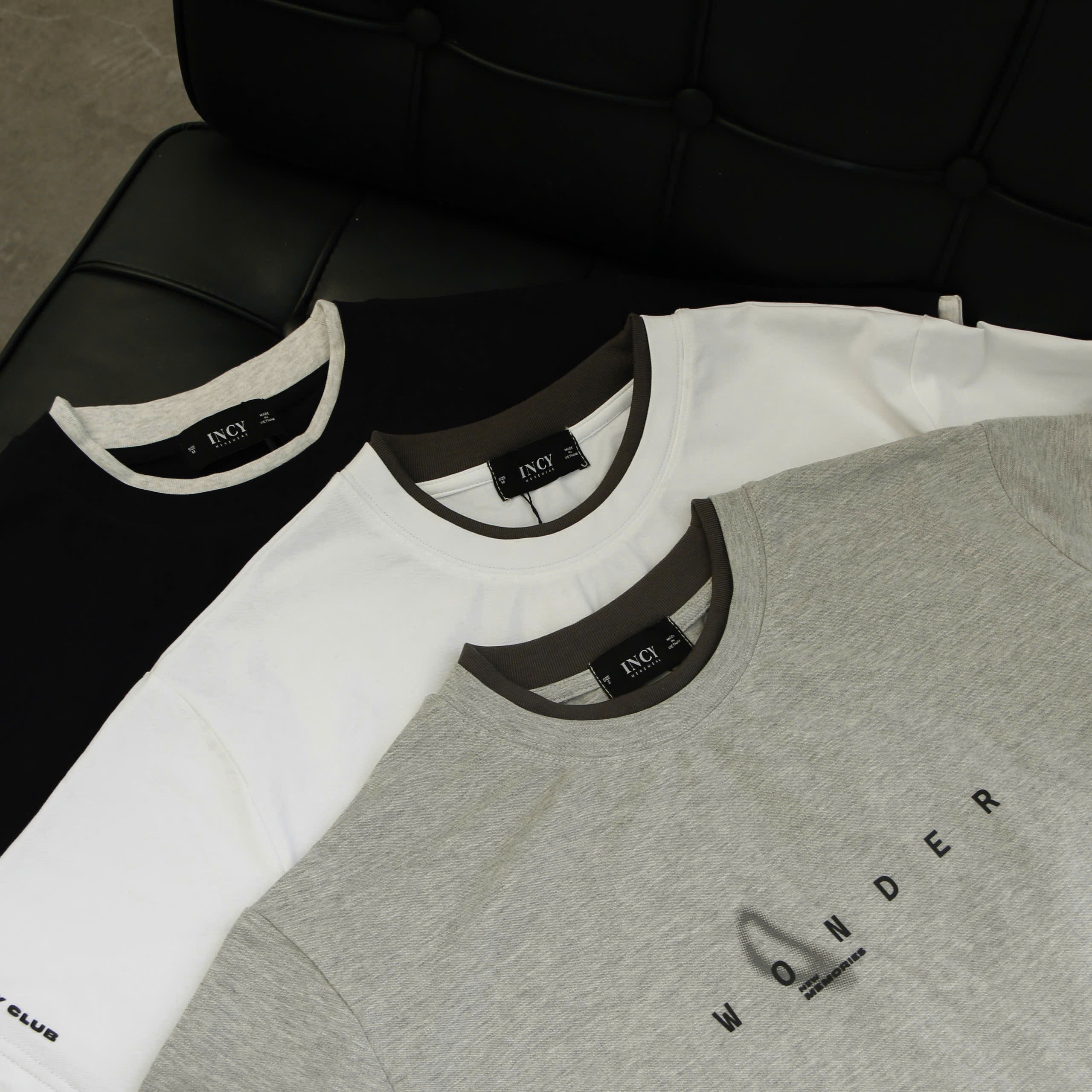 A29189-Áo thun nam phối in wo