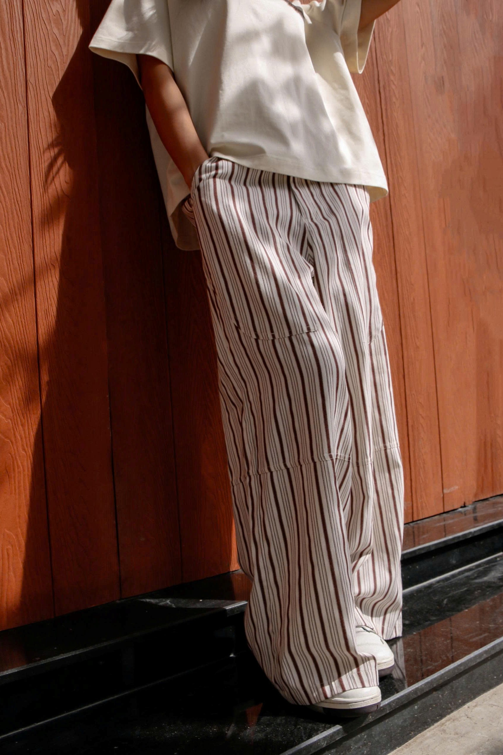 Q8641 - Q culottes rã túi trước