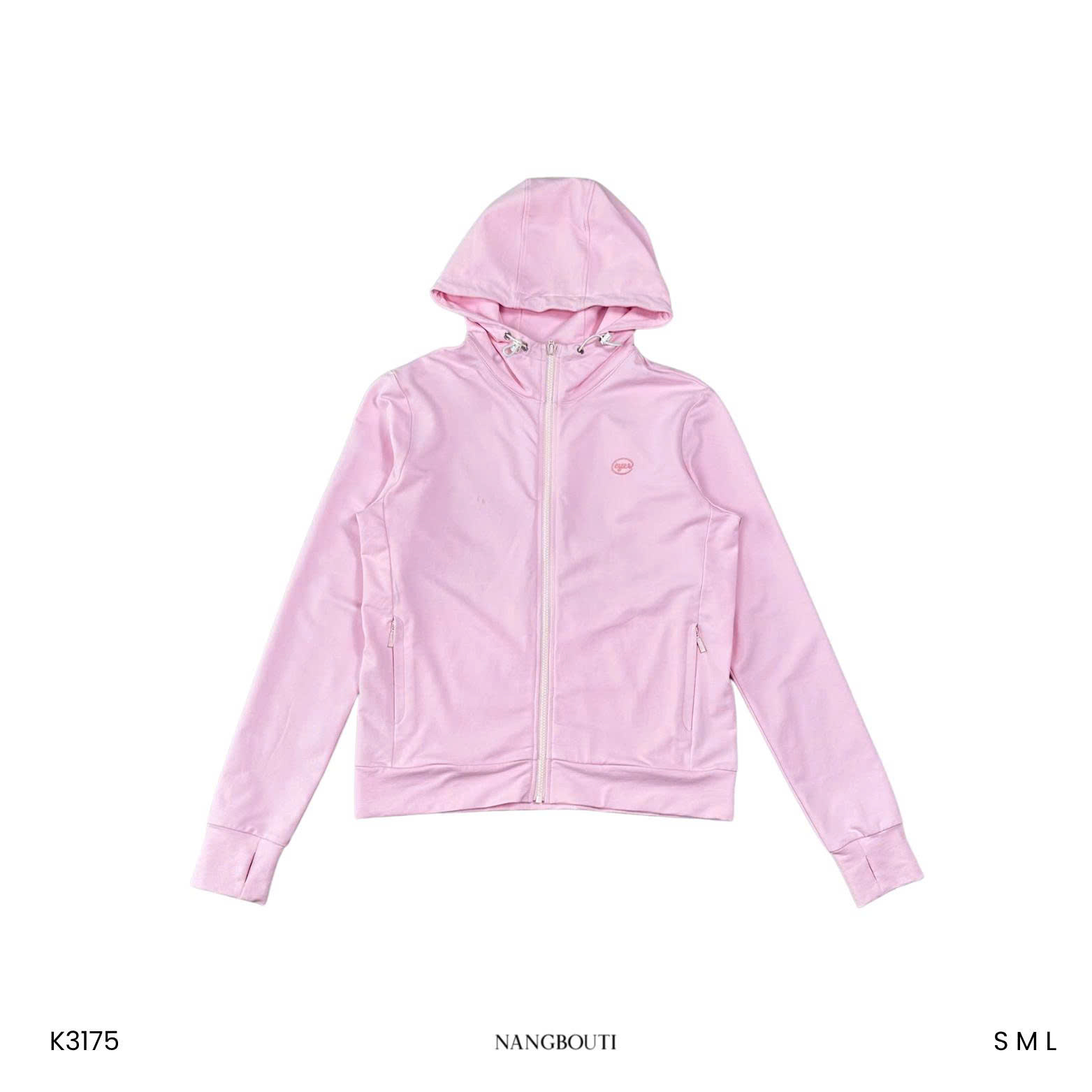 K3175 - K thun form ôm có nón thêu eyes