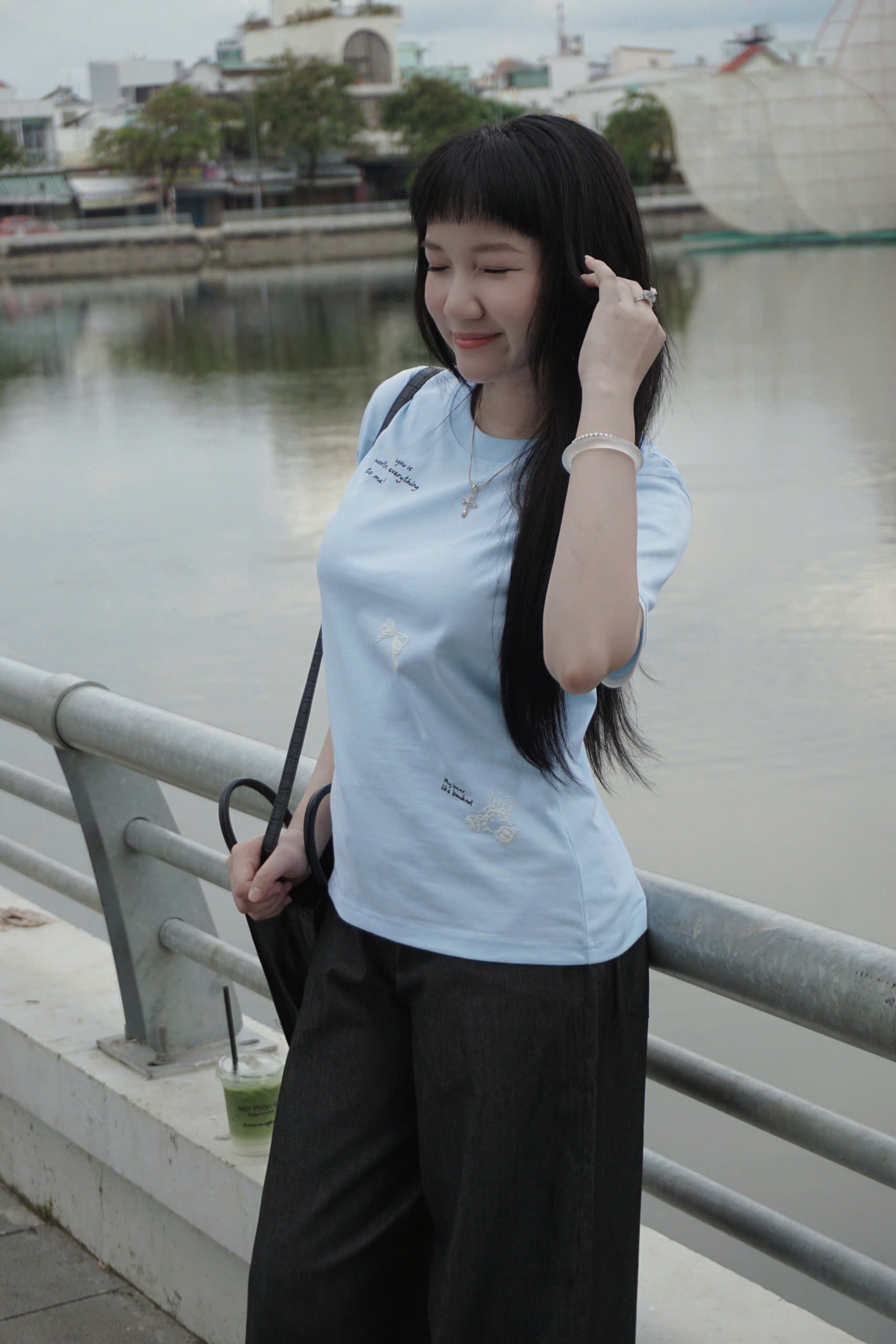 Q8696 - Q dài culottes túi bầu