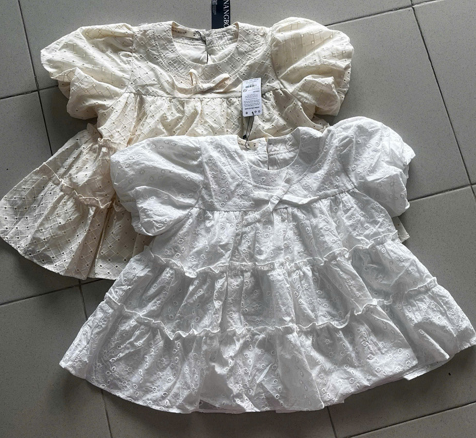 A30026 - Áo babydoll bèo tay bí