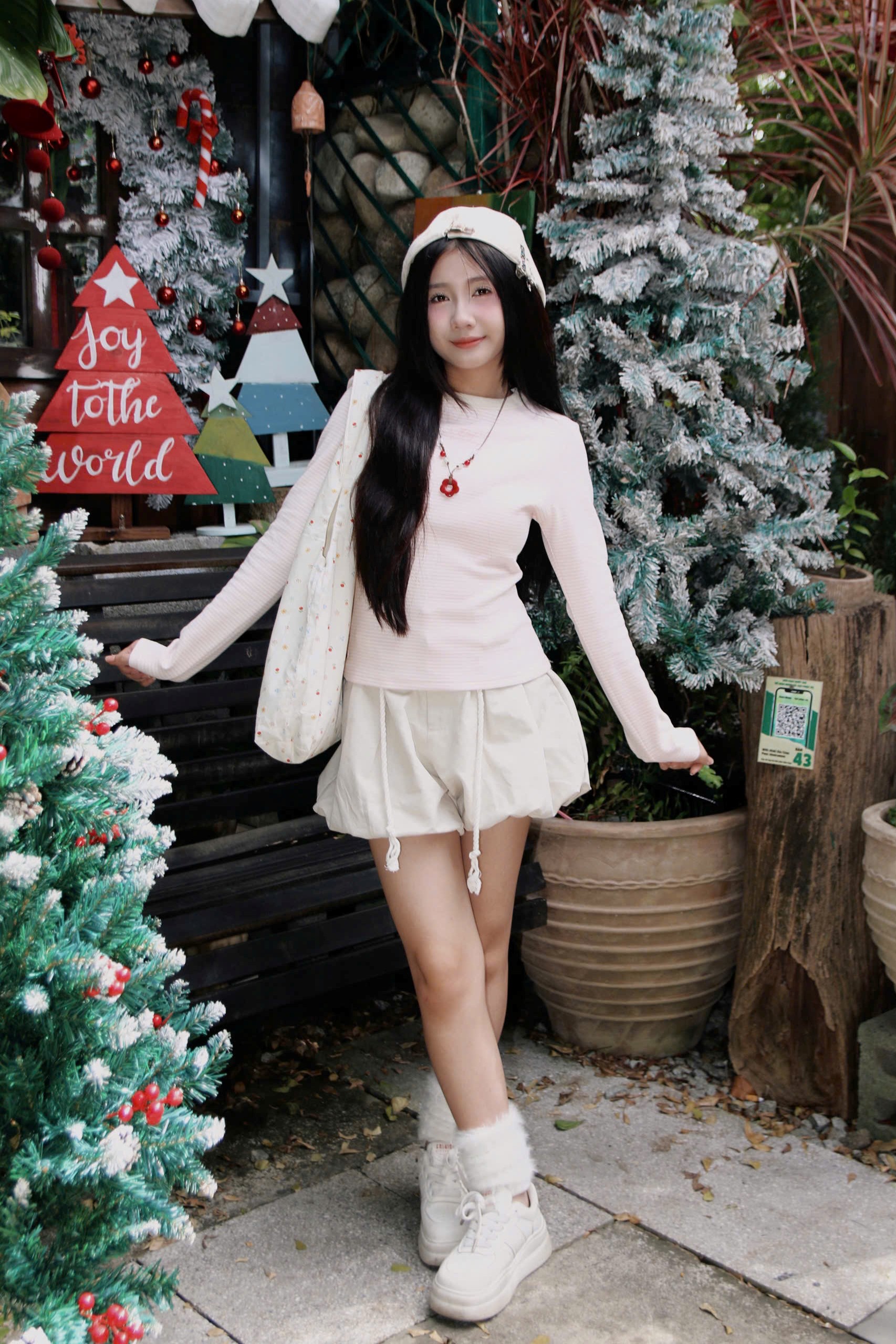 S3608 - S kaki lưng phối dây thừng