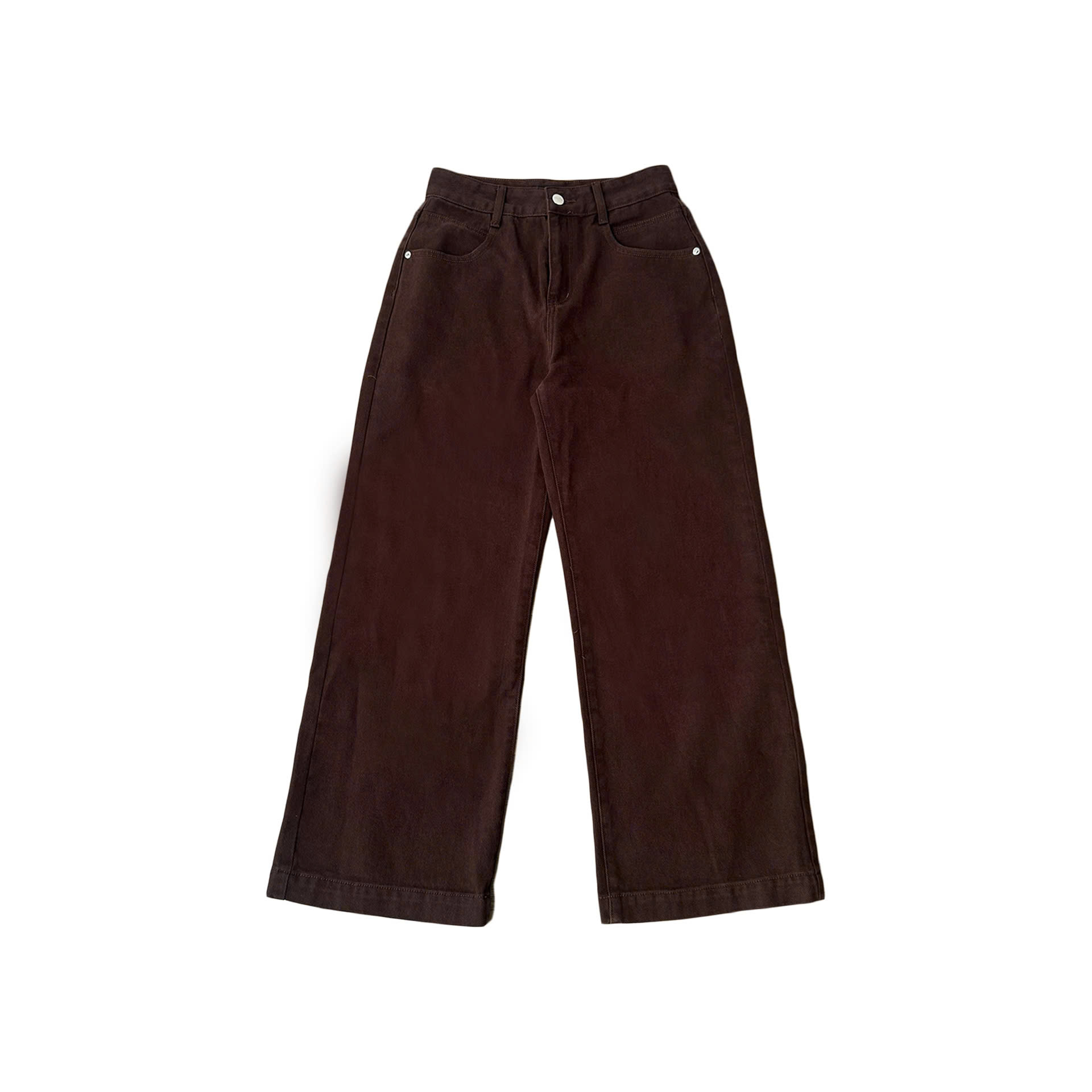 Q9835 - Quần culottes jeans túi bầu rã túi