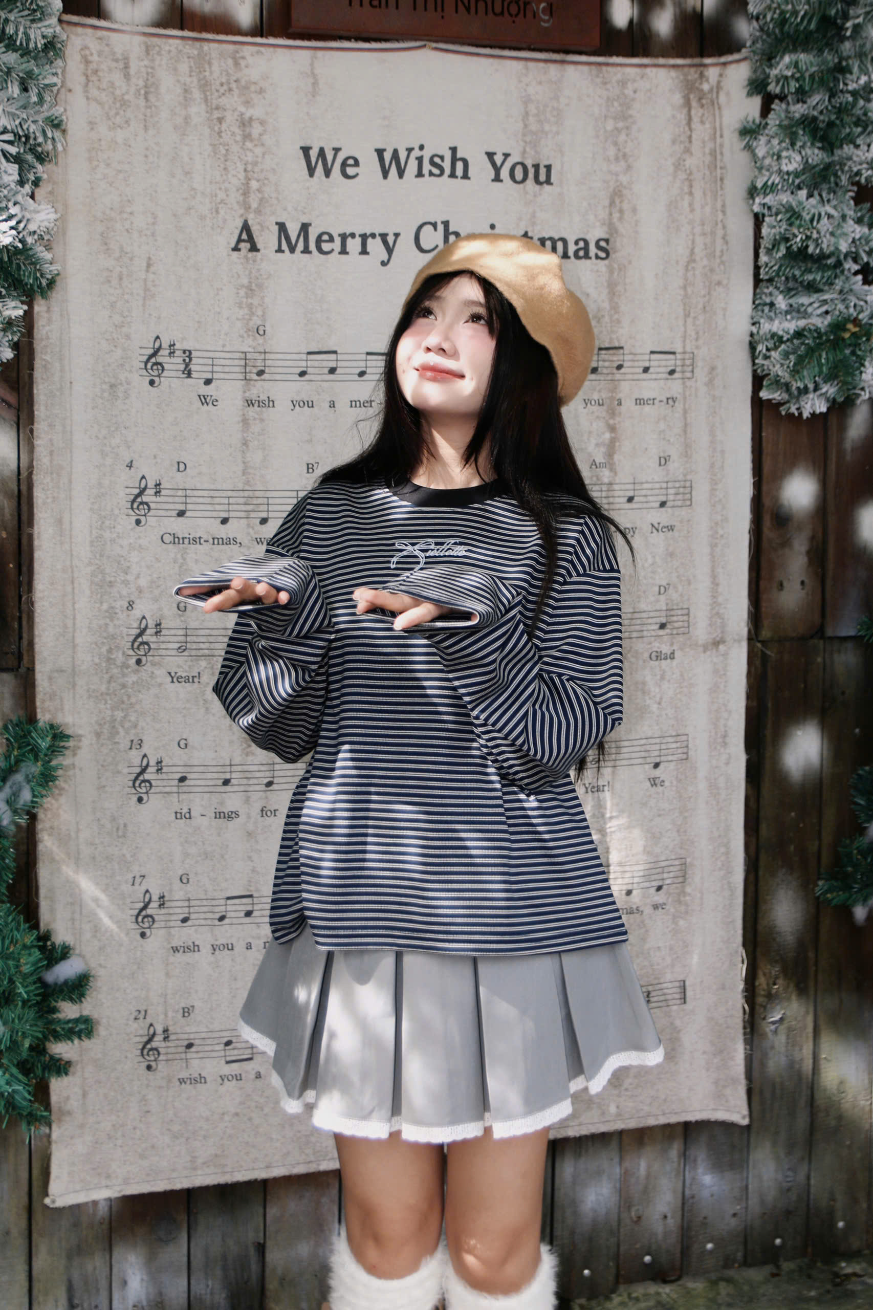 A29320 - A thun sọc TD thêu Iellette