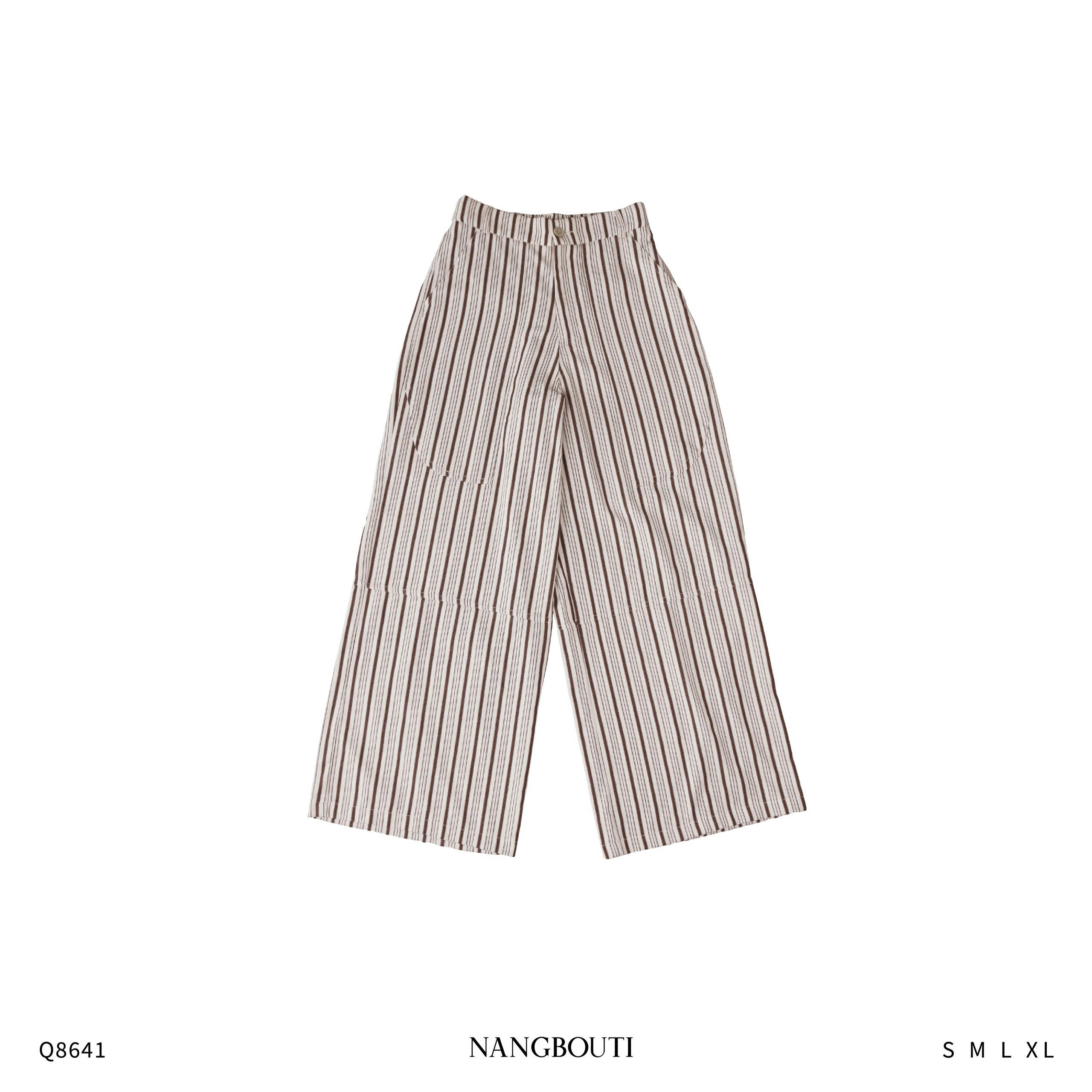 Q8641 - Q culottes rã túi trước