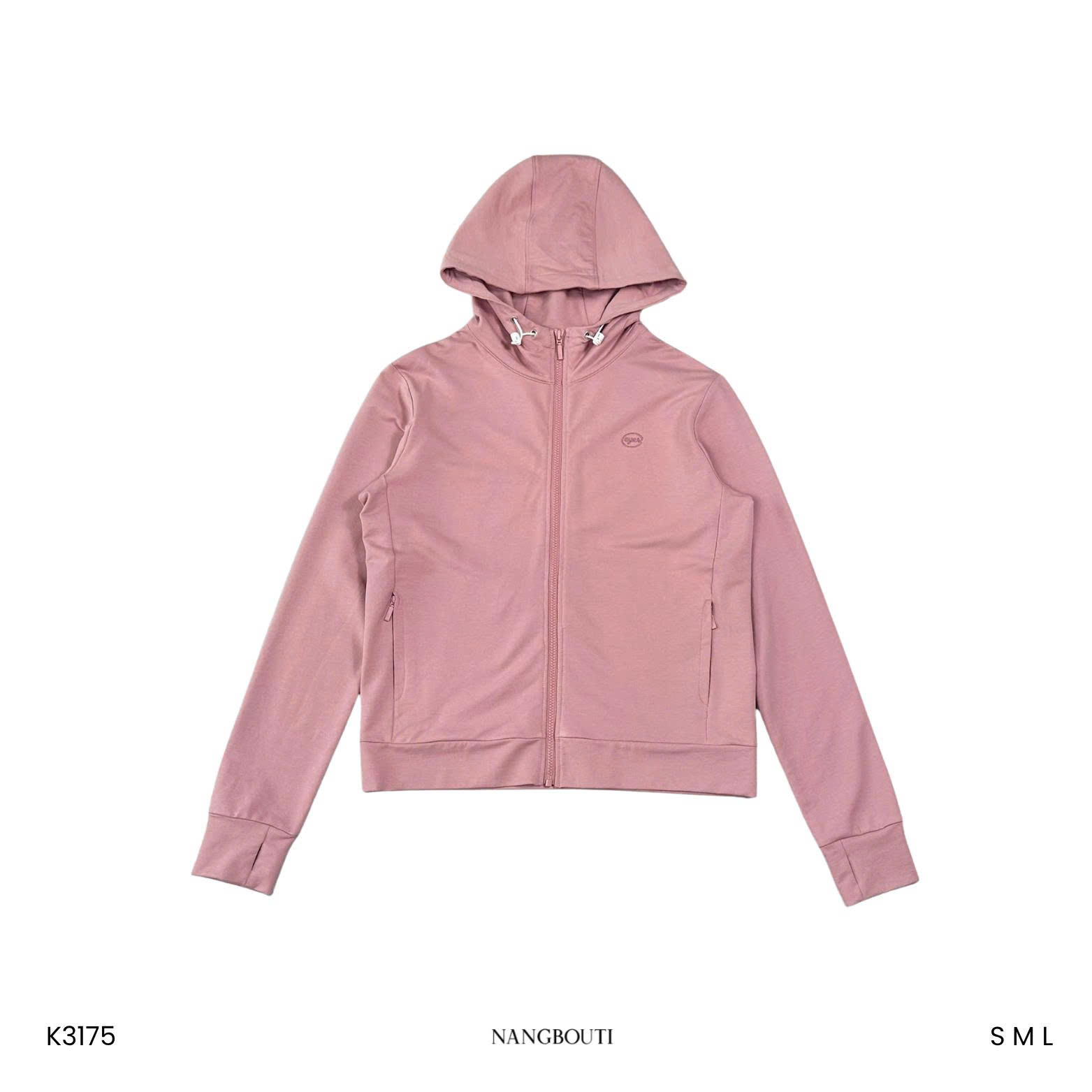 K3175 - K thun form ôm có nón thêu eyes