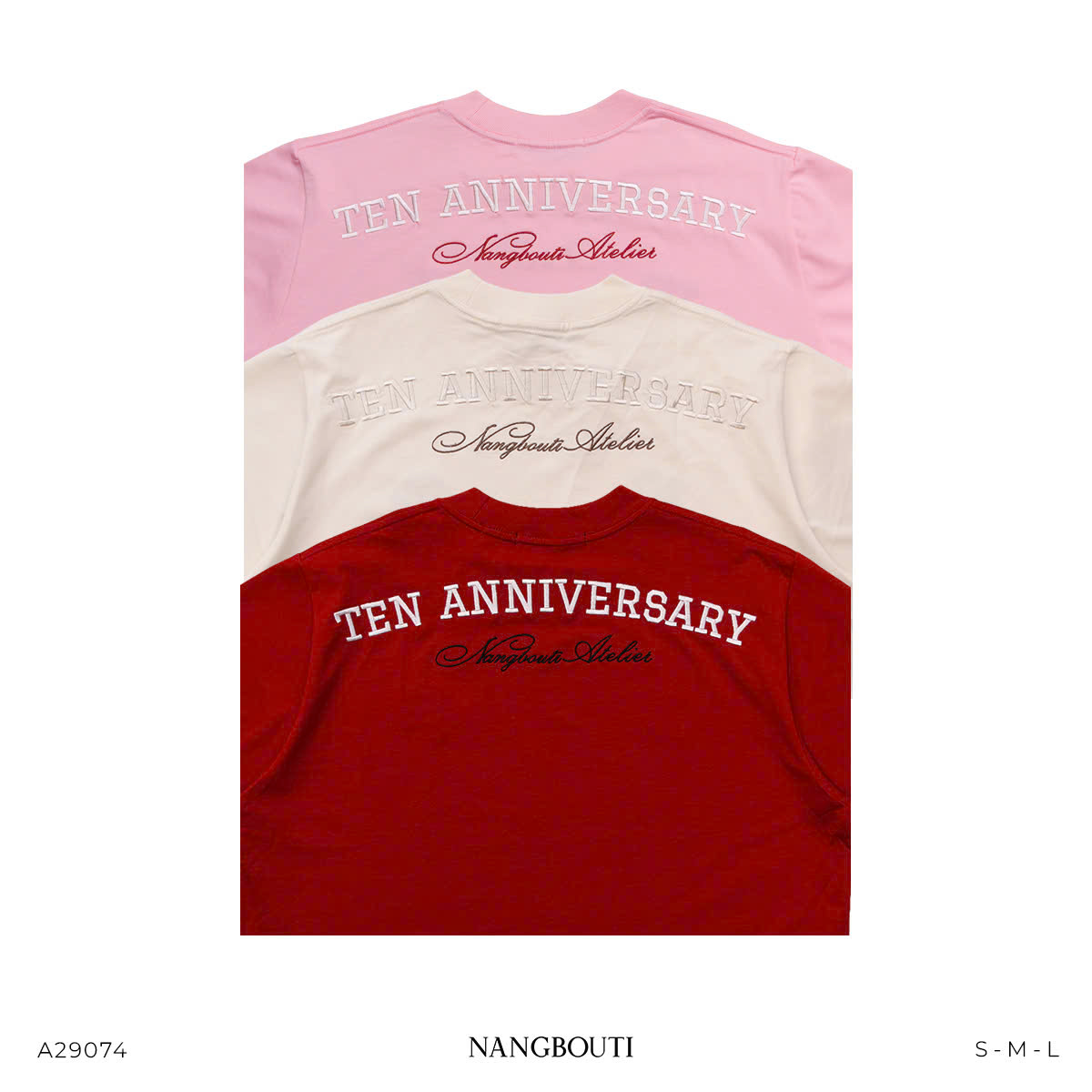 A29074 - A thun HPBD thêu 10th