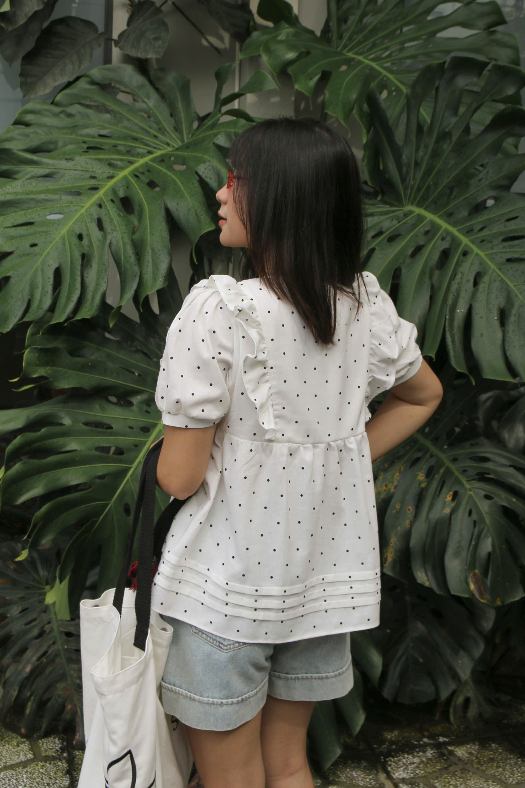 A27882 - A babydoll 2 nơ