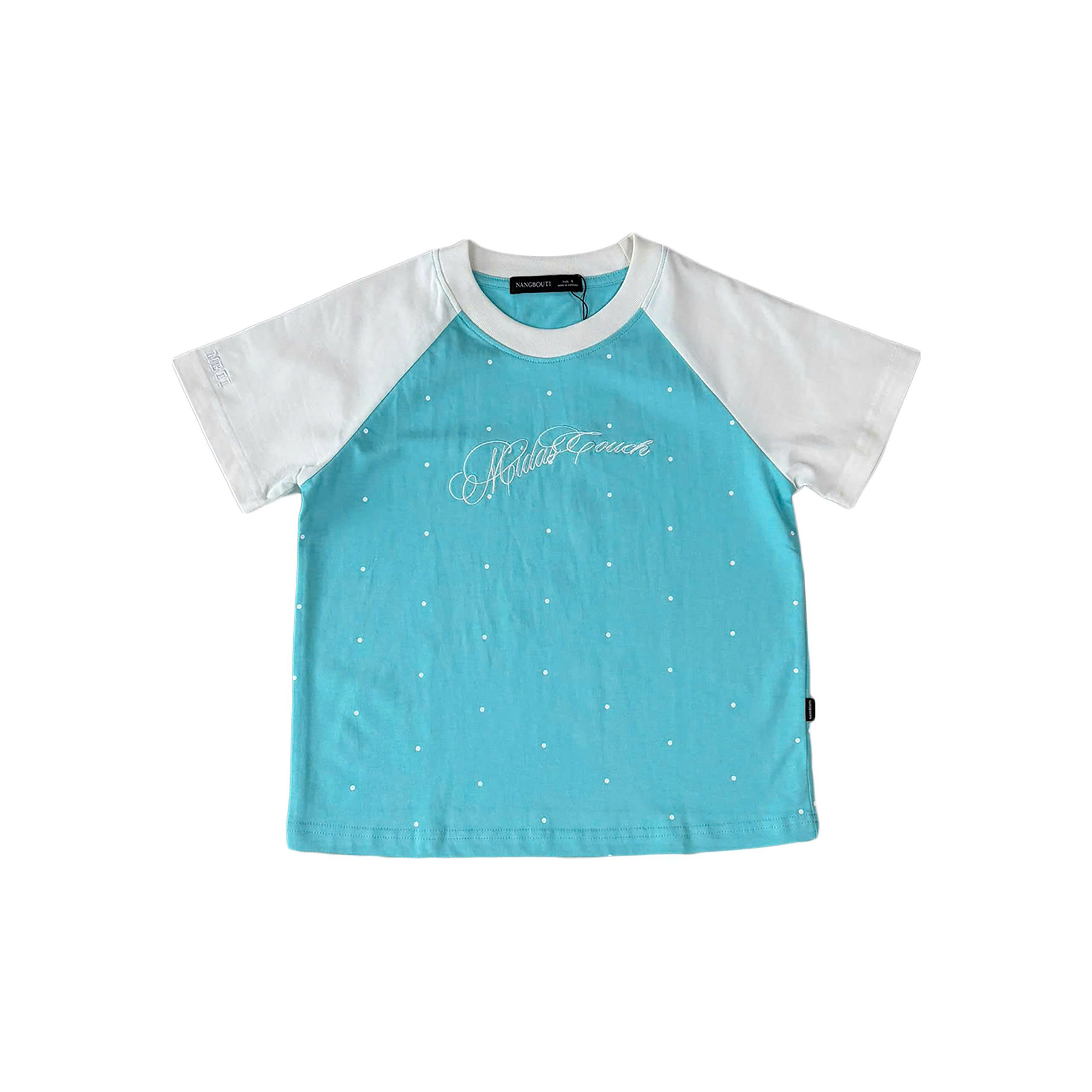 A29893 - Áo babytee raglan thêu Midas Touch