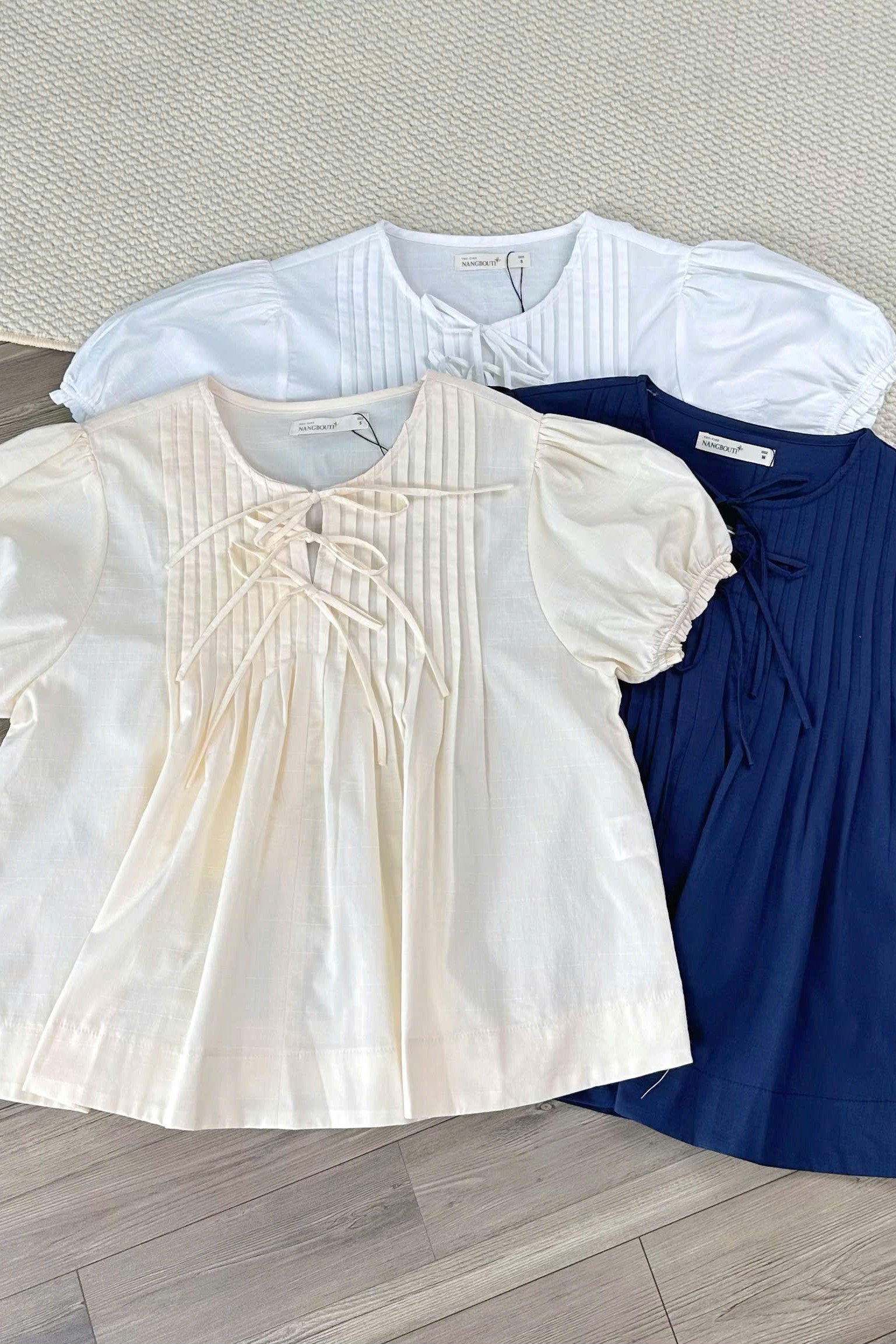 A29649 - A babydoll xếp li ngực