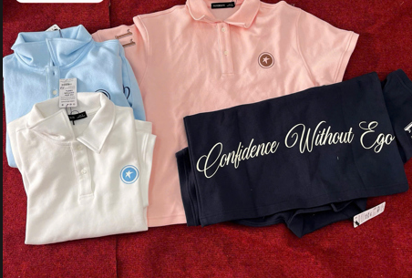 A29974 - Áo thun Polo form vừa thêu Confidence
