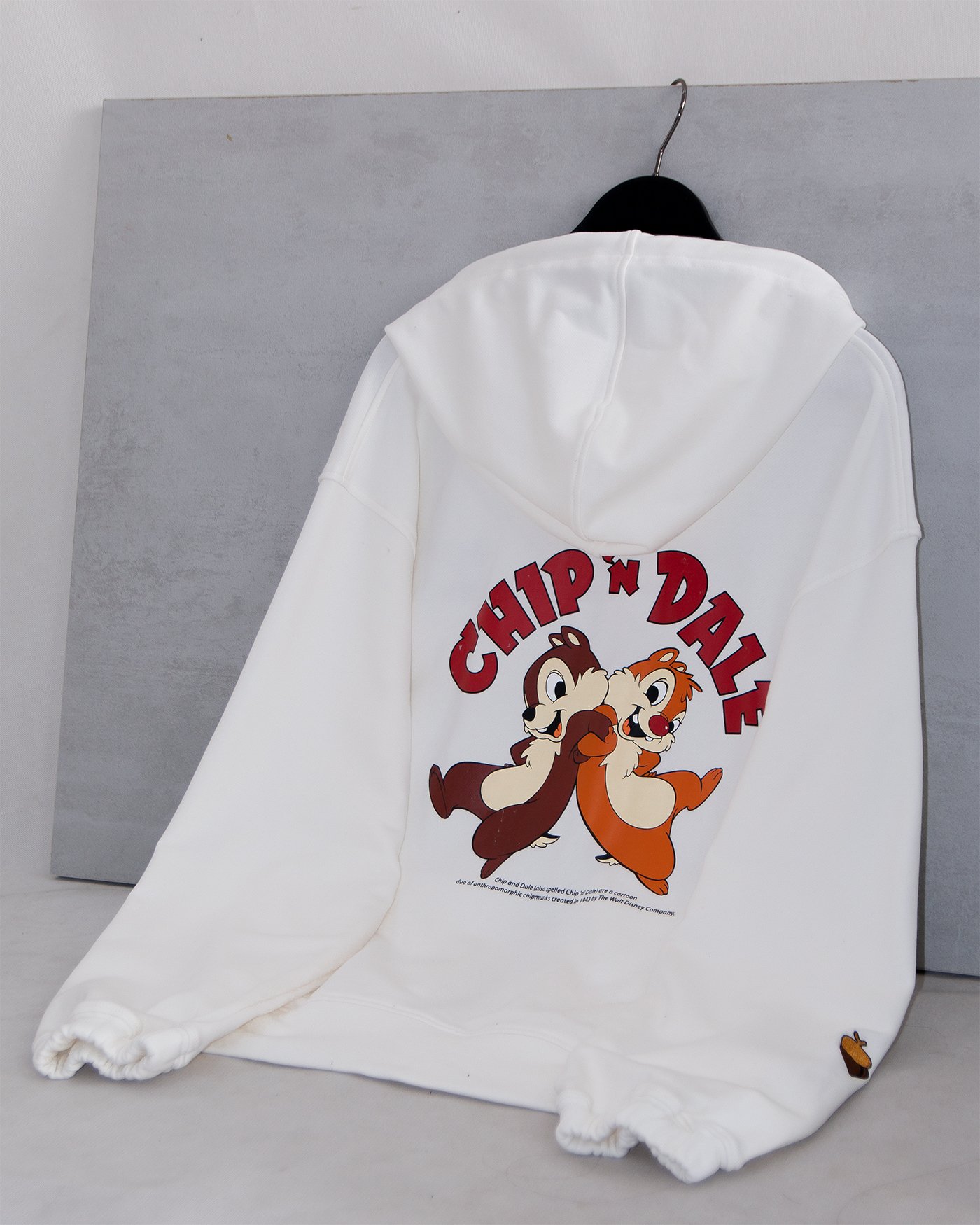 K2852 - K khoác TD mắt cáo 1711 in&thêu hình Chip&Dale