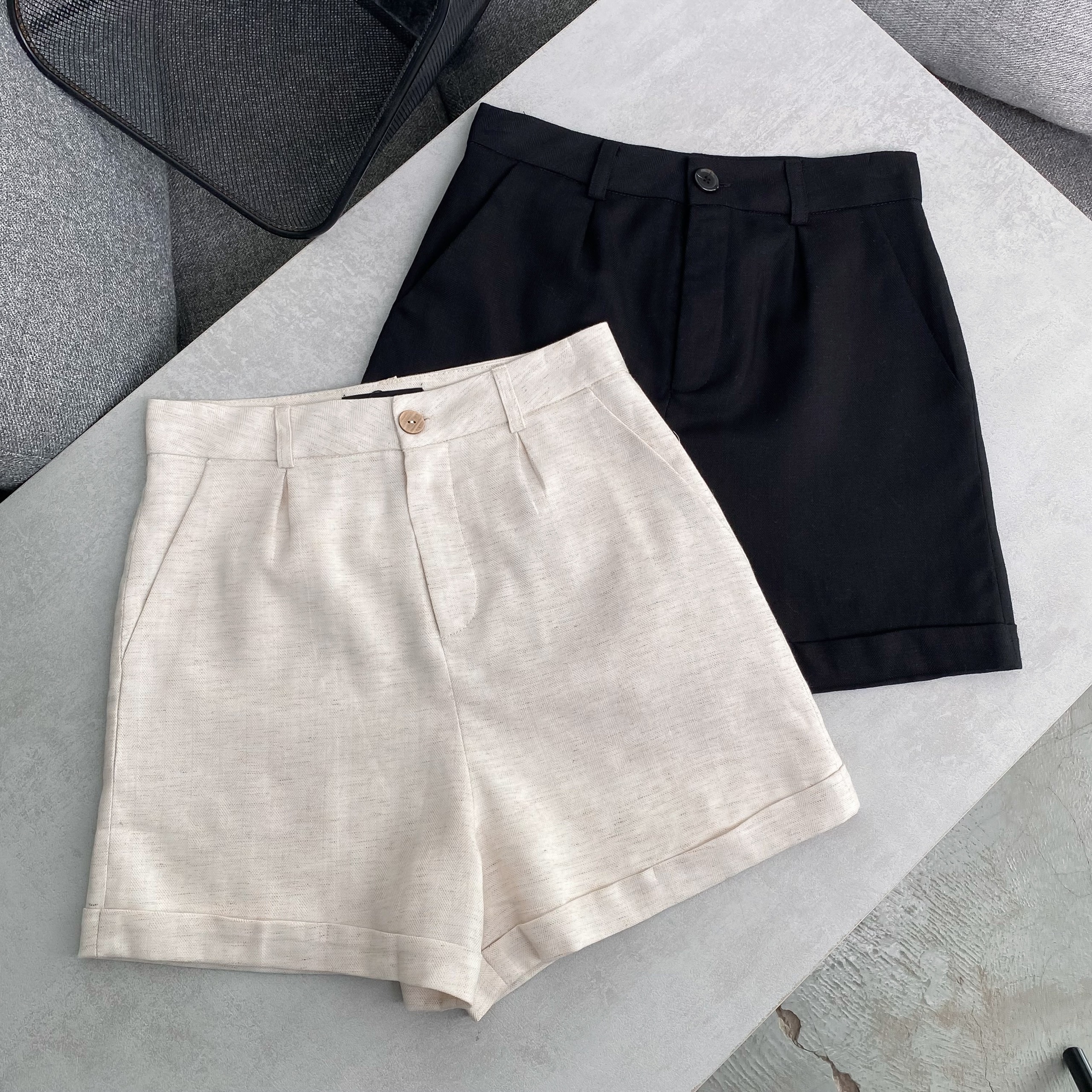 S3188 - S vải nhấn li túi xéo