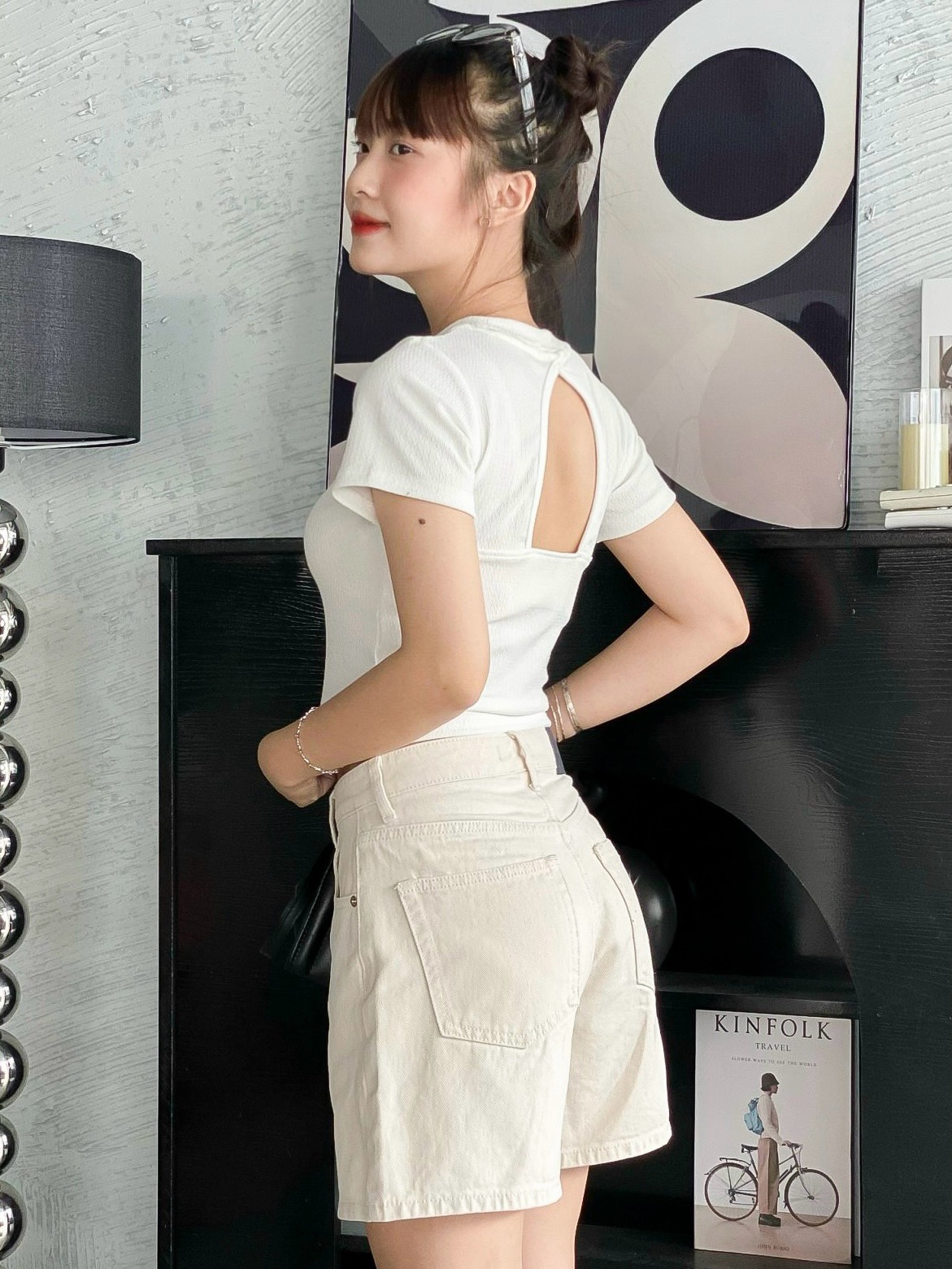 S3119 - S Jeans ống rộng