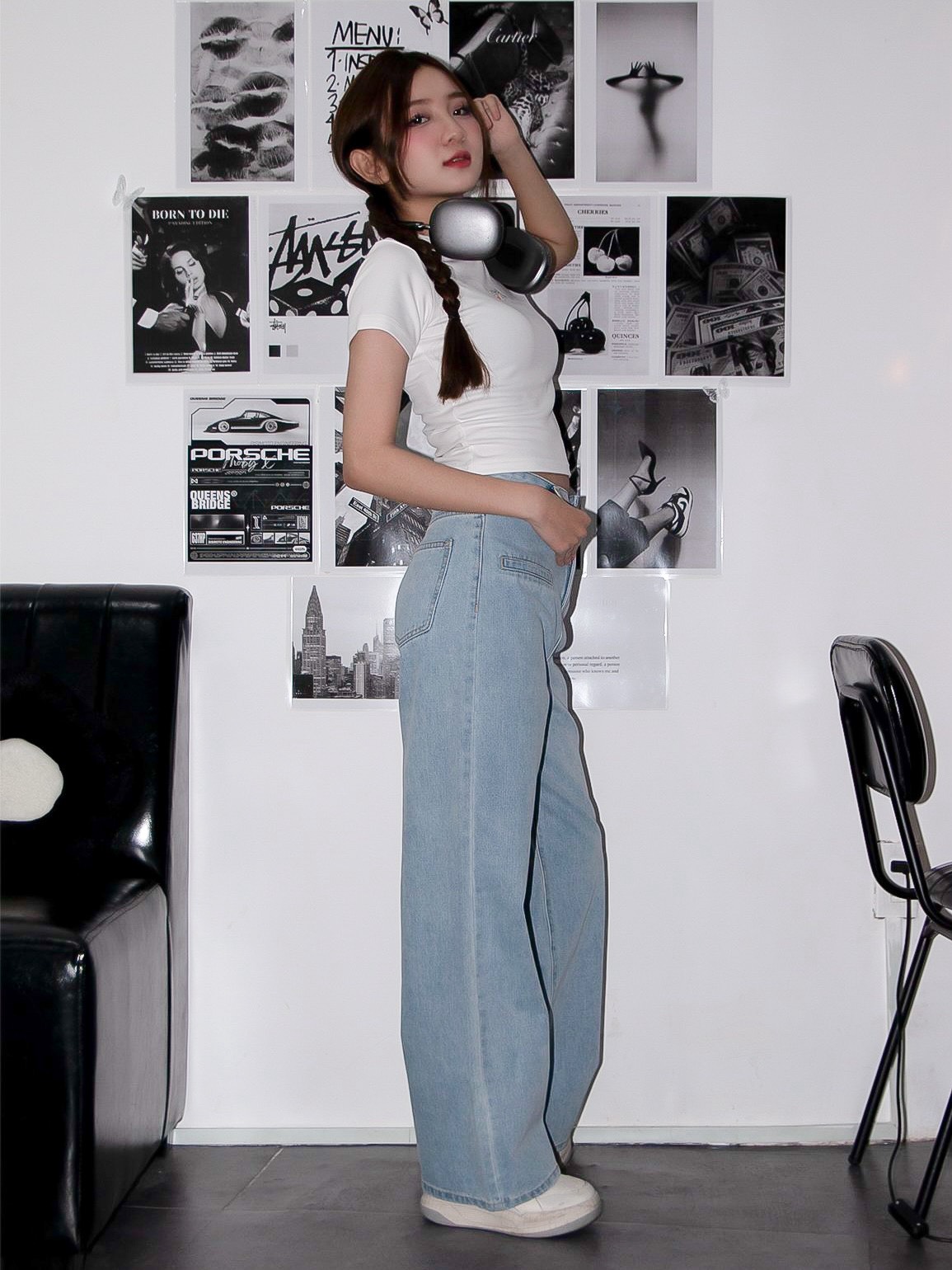 Q8031 - 	Q culottes J 2 túi mổ ngang