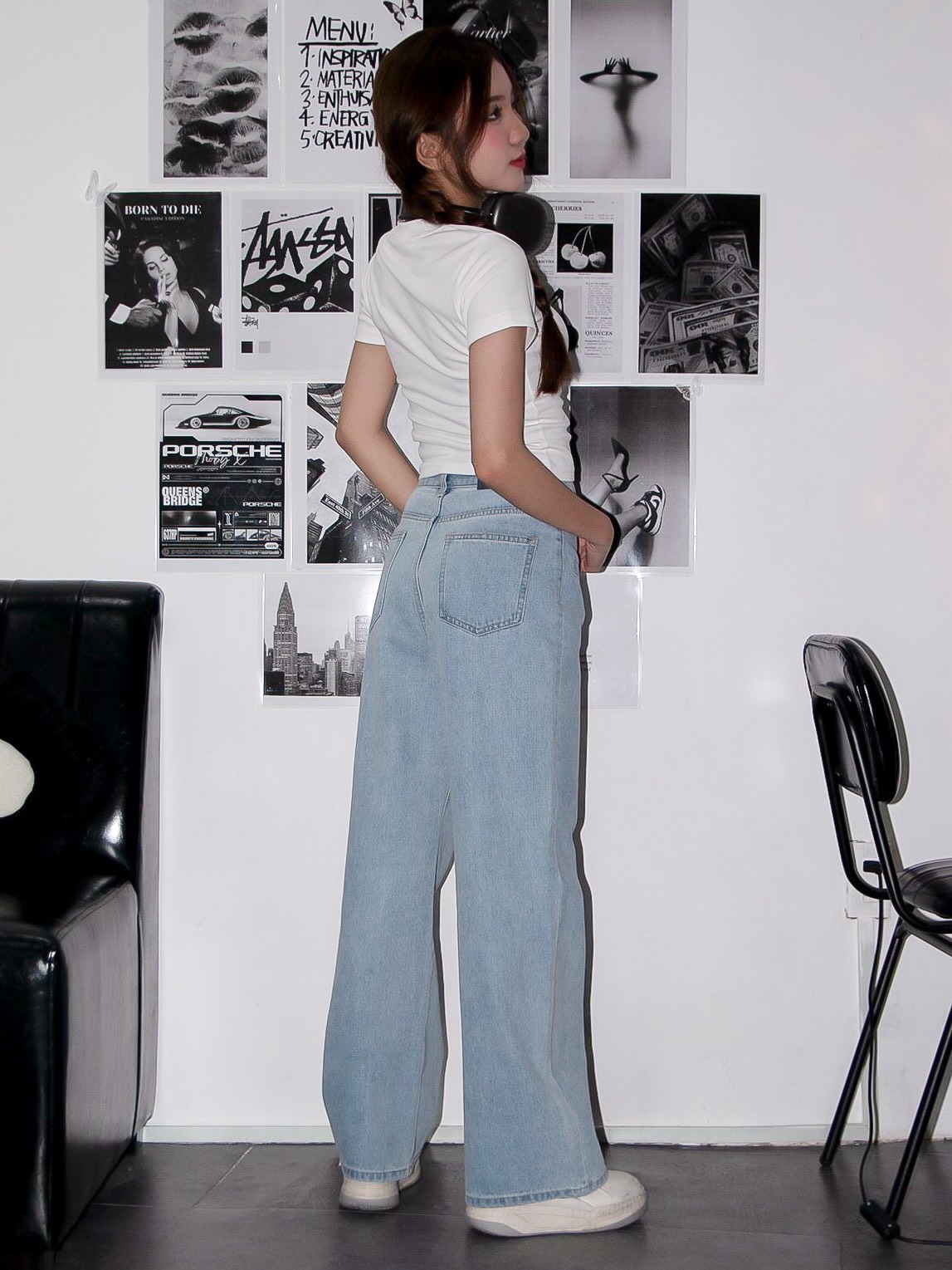 Q8031 - 	Q culottes J 2 túi mổ ngang
