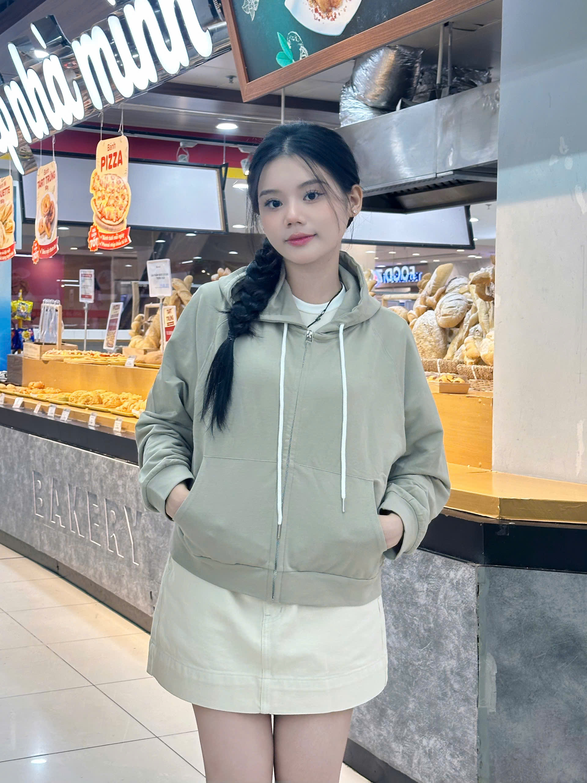 K2926 - K khoác trơn form gọn